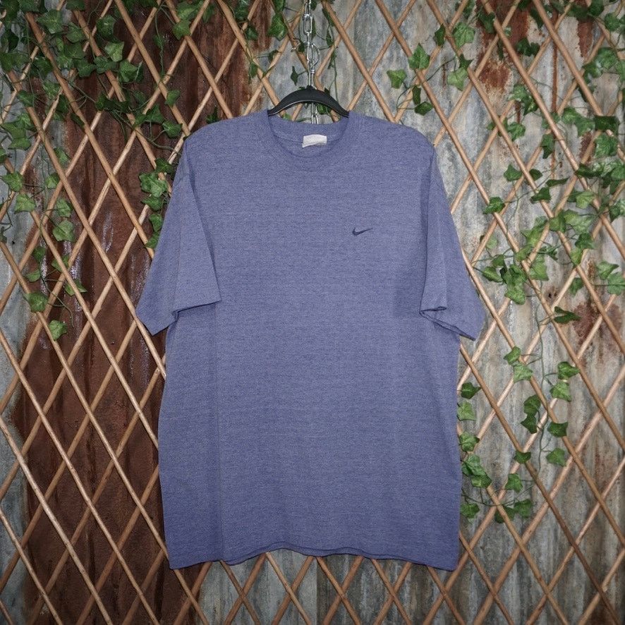 Nike XL - Vintage 90s Nike check/swoosh essential embroider shirt Size US XL / EU 56 / 4 - 1 Thumbnail