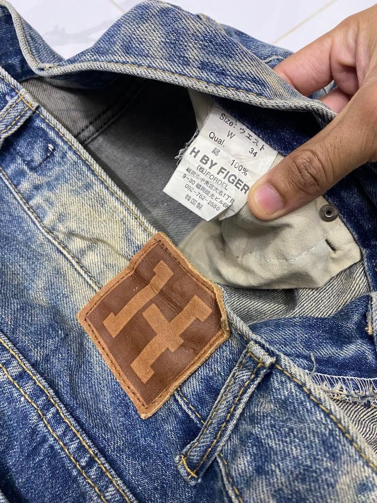 If Six Was Nine 🔥BAGGY DISTRESSED JEANS HBYFIGER BAGGY JEANS Size US 34 / EU 50 - 8 Thumbnail