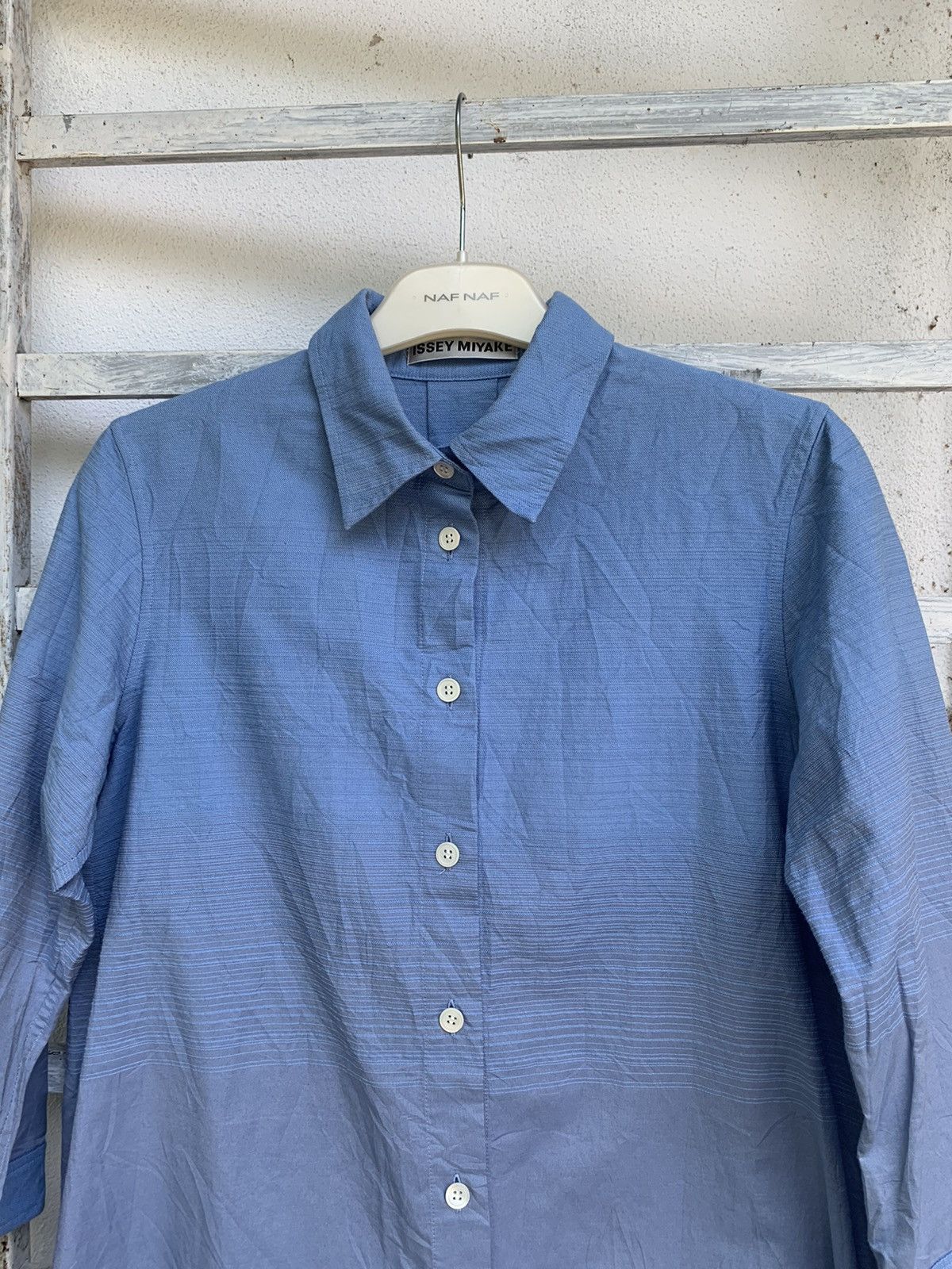 Designer × Issey Miyake × Japanese Brand Issey Miyake Button Up blouses Size XS / US 0-2 / IT 36-38 - 7 Thumbnail