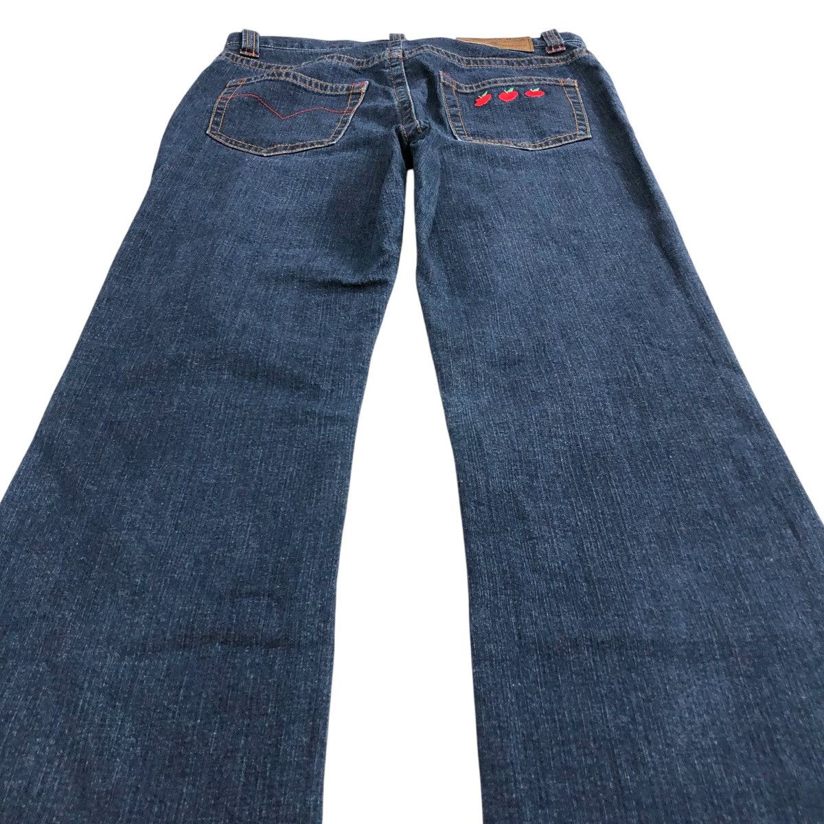 Angel Blue × If Six Was Nine × Le Grande Bleu (L.G.B.) Y2K Angel Blue Flared Jeans BootCut Denim Size US 27 - 15 Thumbnail