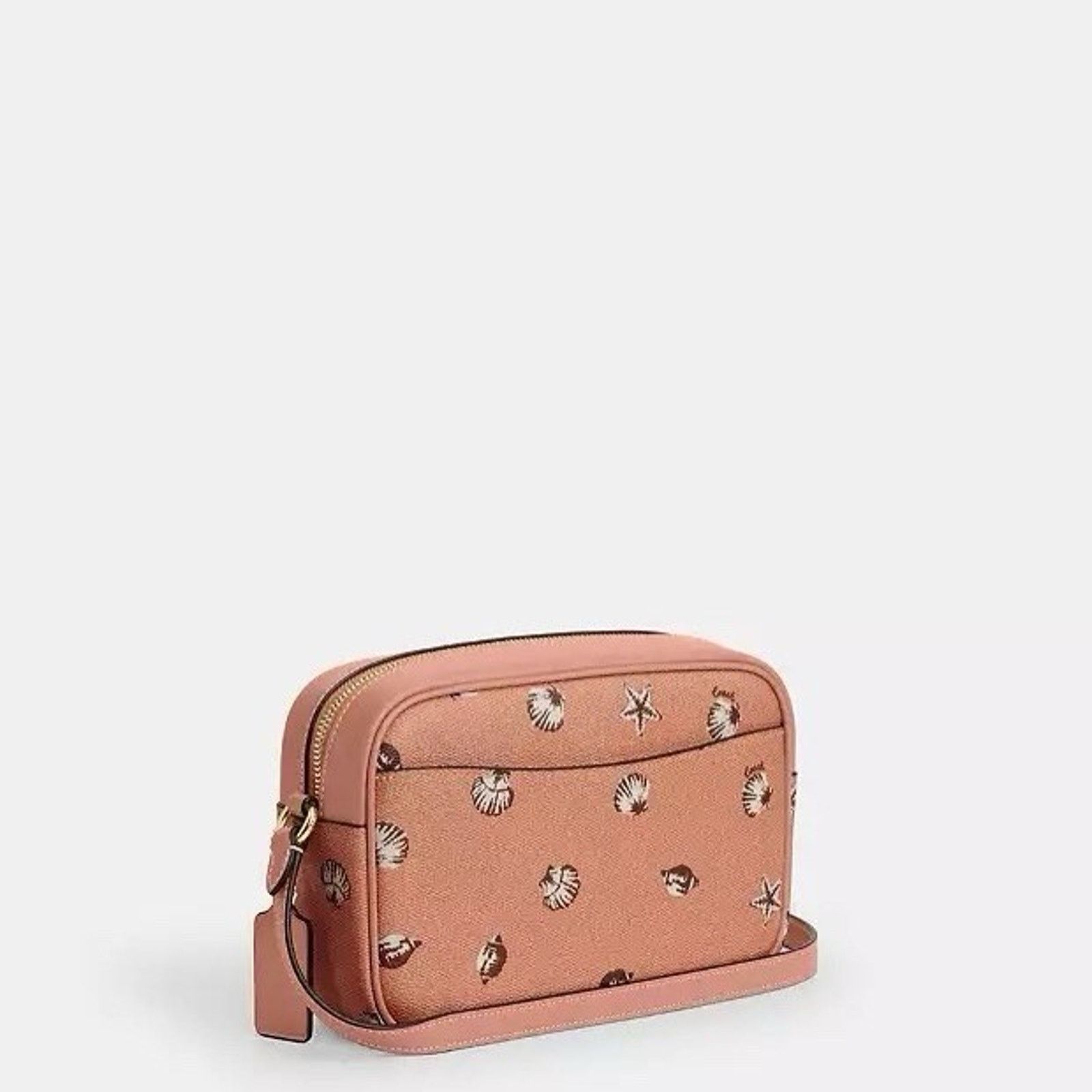 Coach NWT COACH Jamie Camera Bag Shell CBM17, Coral/Sunrise Size ONE SIZE - 8 Thumbnail