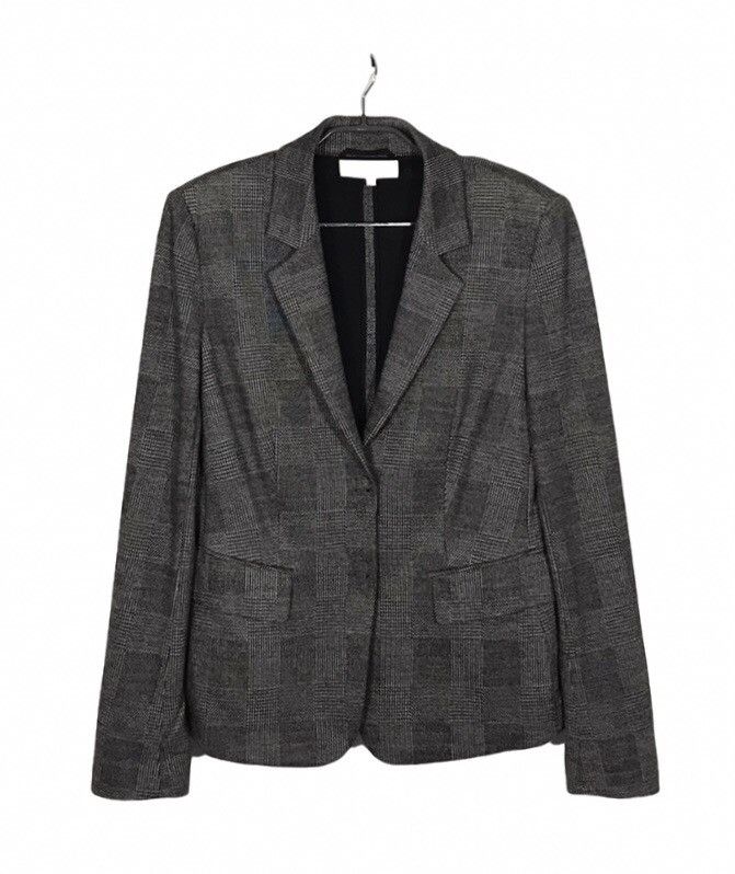Escada Sport Womens Blazer Plaid