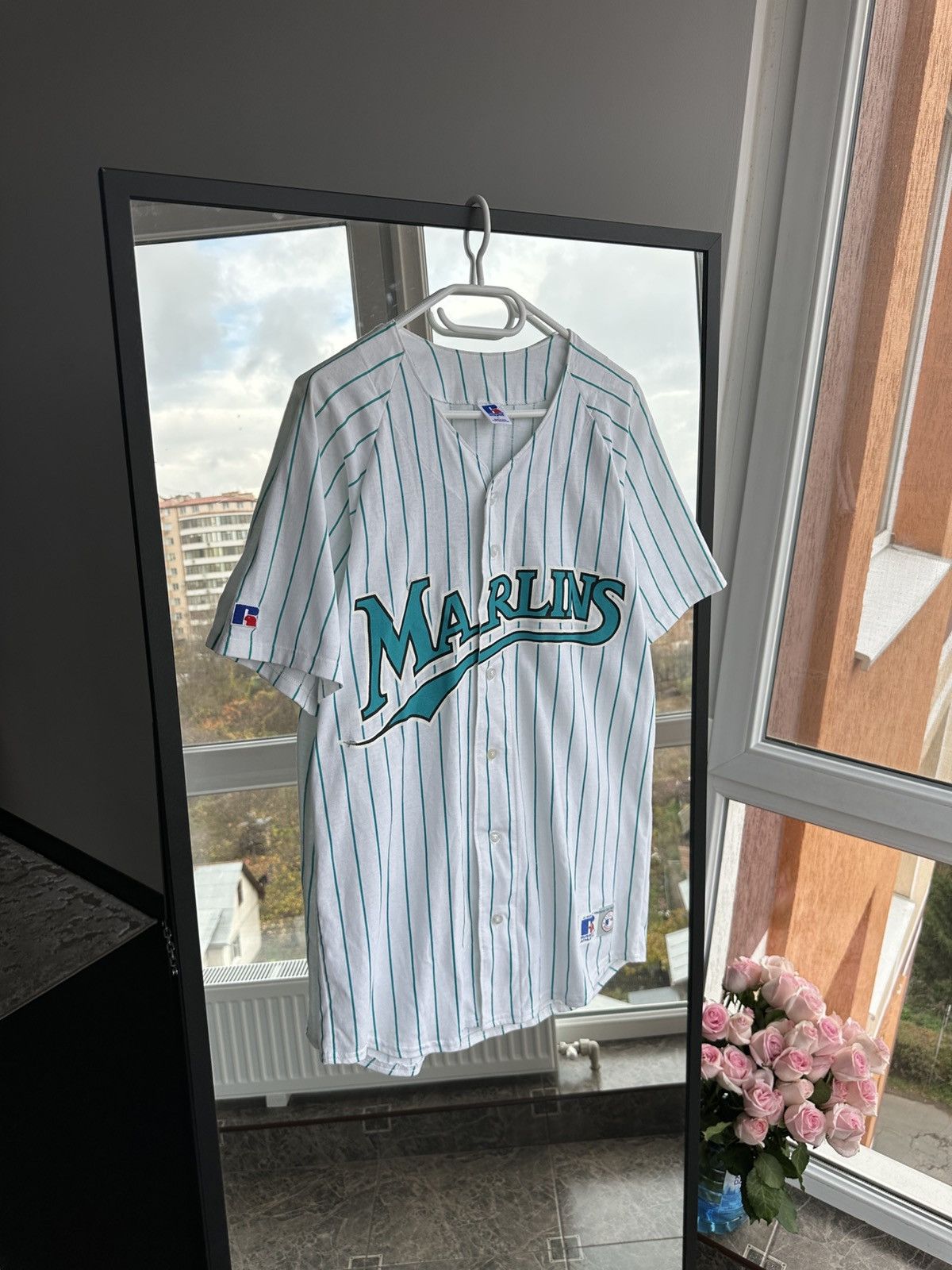 Russell Athletic Vintage Russell Athletic Florida Marlins MLB Baseball Jersey Size US L / EU 52-54 / 3 - 1 Thumbnail