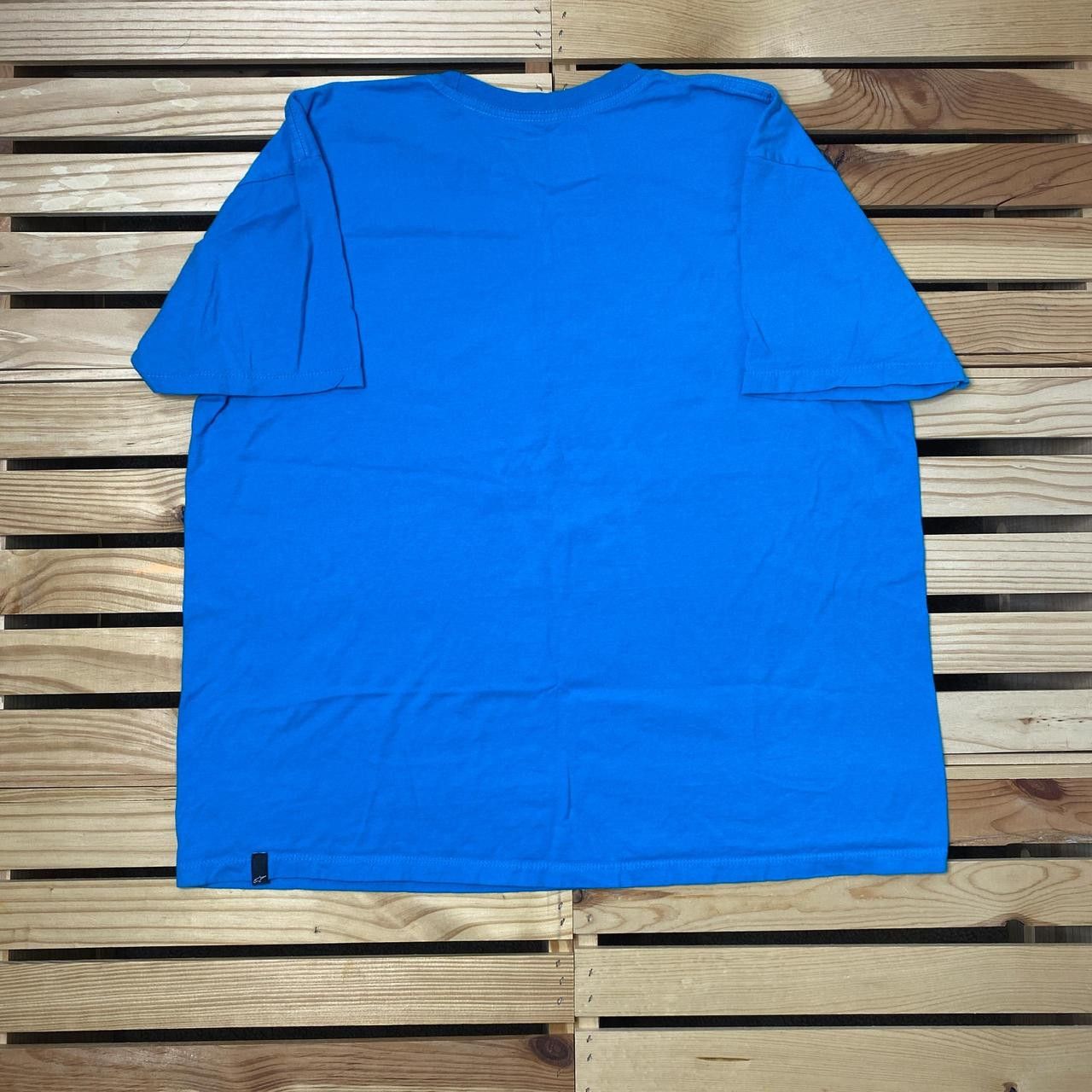 Alpinestars Alpinestars Blue Y2K Motocross Tee Size XL Size US XL / EU 56 / 4 - 2 Thumbnail
