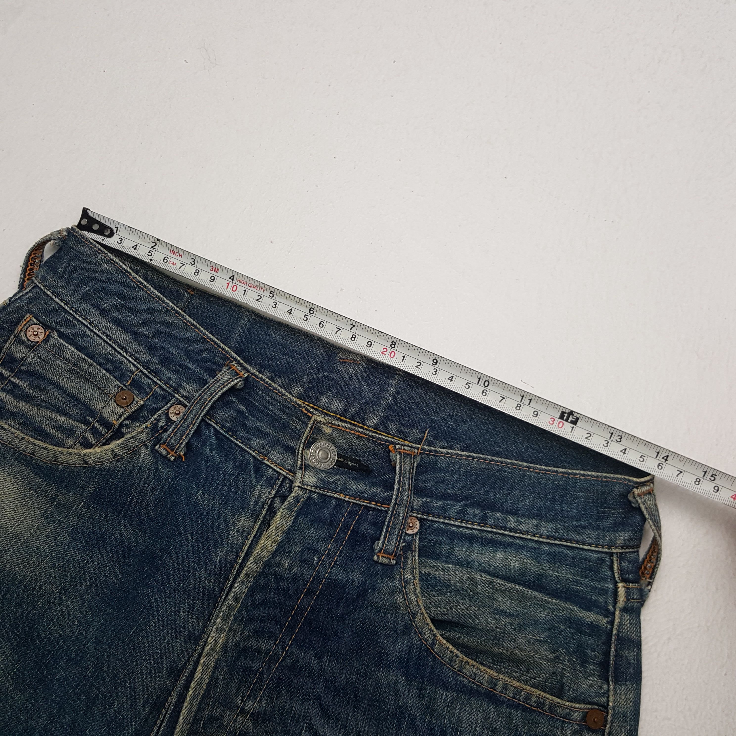 Evisu × Japanese Brand × Vintage Vintage Evis Japanese Brand Daicock Custom Art Denim Jeans Size US 28 / EU 44 - 9 Thumbnail