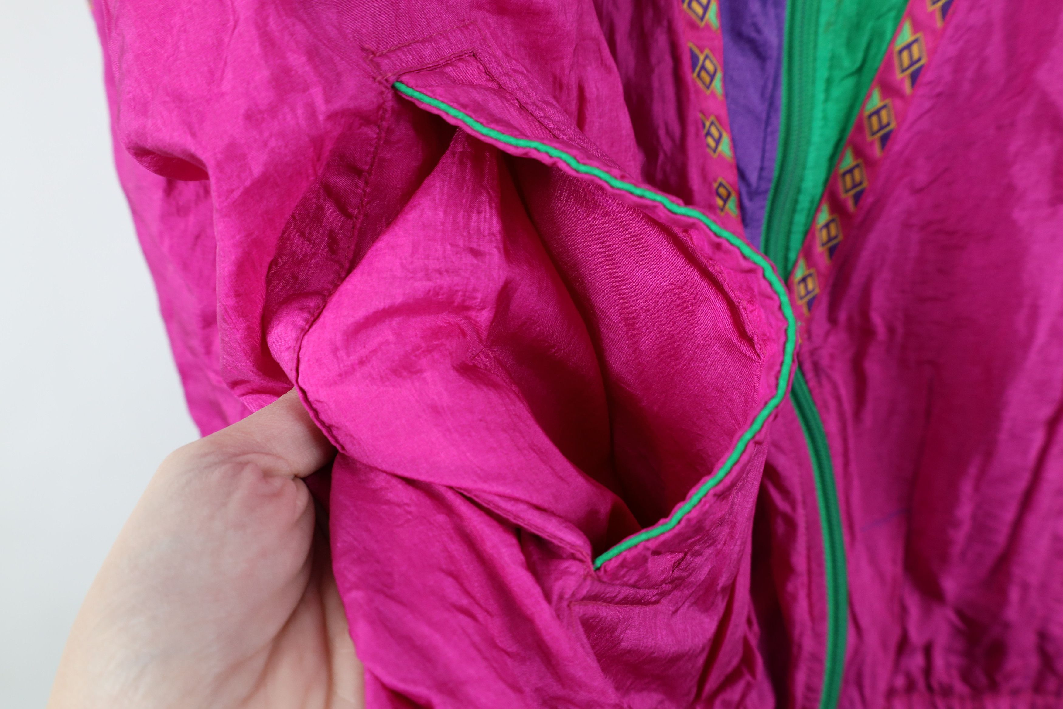 Vintage Vintage 90s Streetwear Southwestern Windbreaker Jacket Size XL / US 12-14 / IT 48-50 - 6 Thumbnail