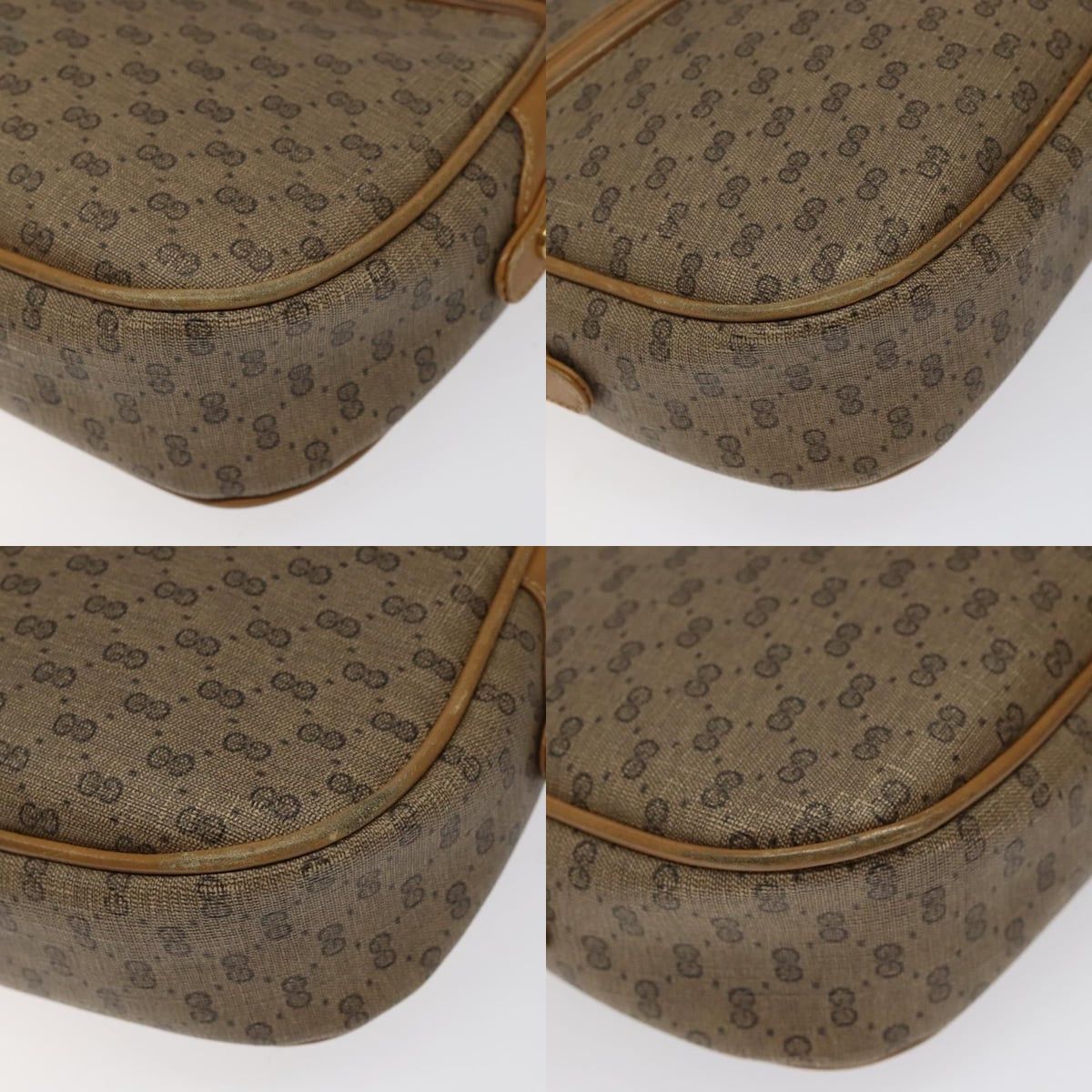 Gucci GUCCI Micro GG Supreme Shoulder Bag Pvc Beige Size ONE SIZE - 10 Thumbnail