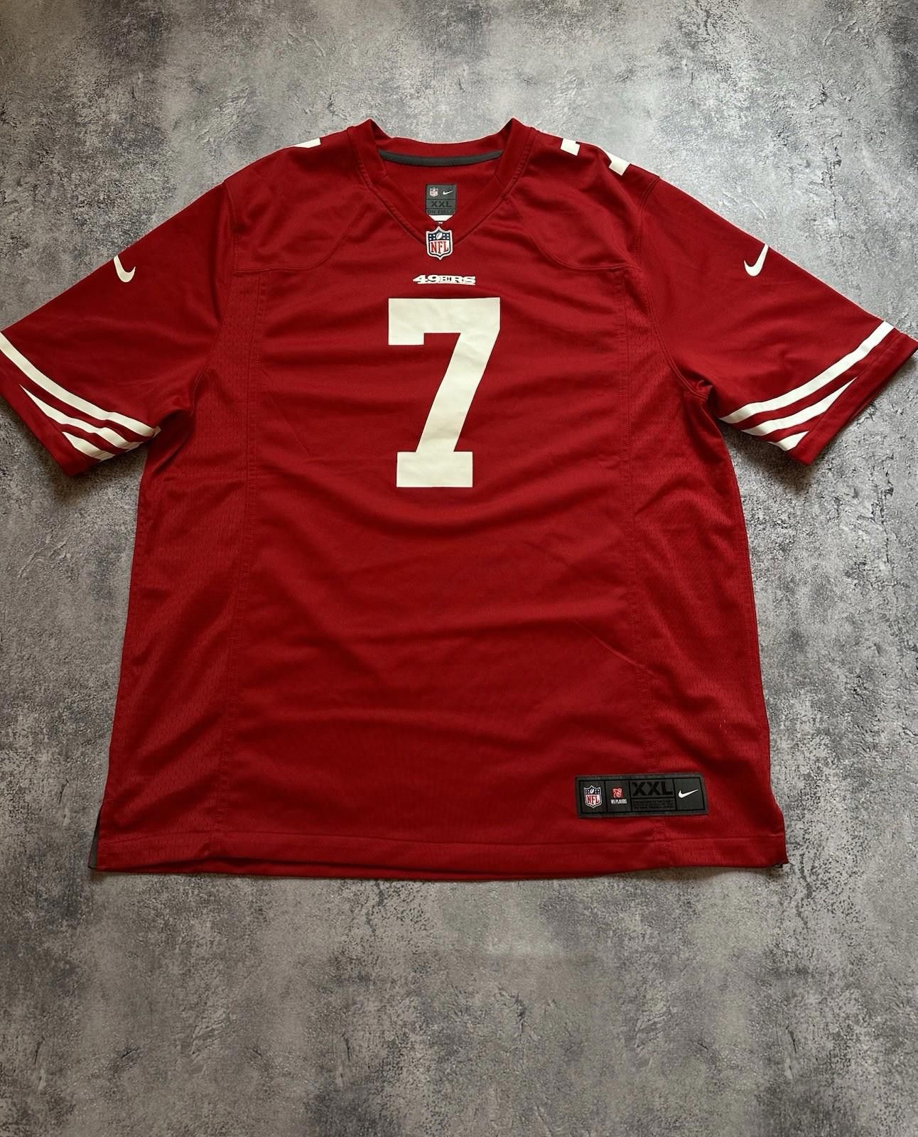 Nike San Francisco 49ers NFL Nike On Field Red #7 ColinKaepernick Size US XXL / EU 58 / 5 - 1 Thumbnail