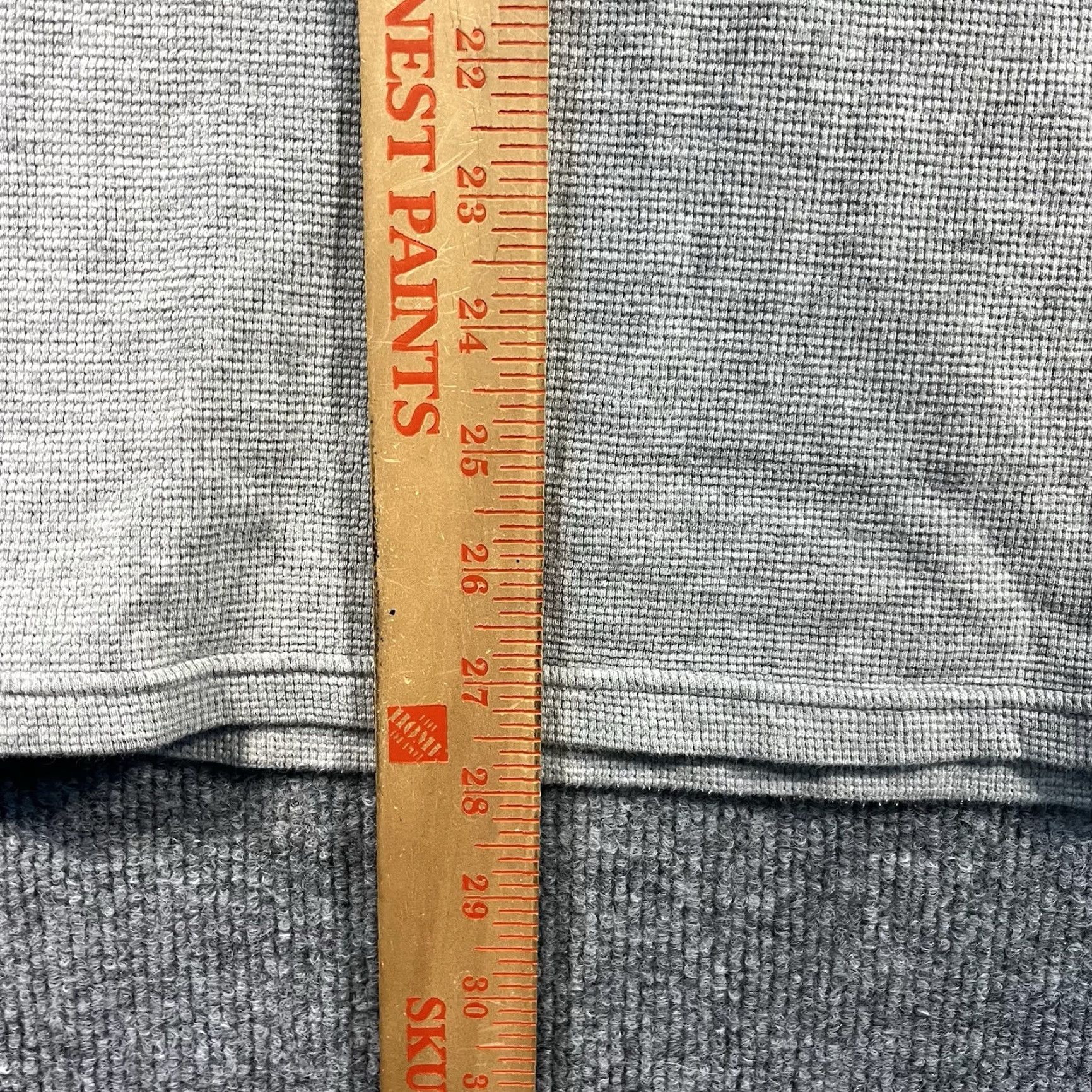 Polo Ralph Lauren Polo Ralph Lauren Shirt Mens L Gray Waffle Knit Crewneck Cotton Logo Pony Size US L / EU 52-54 / 3 - 5 Thumbnail
