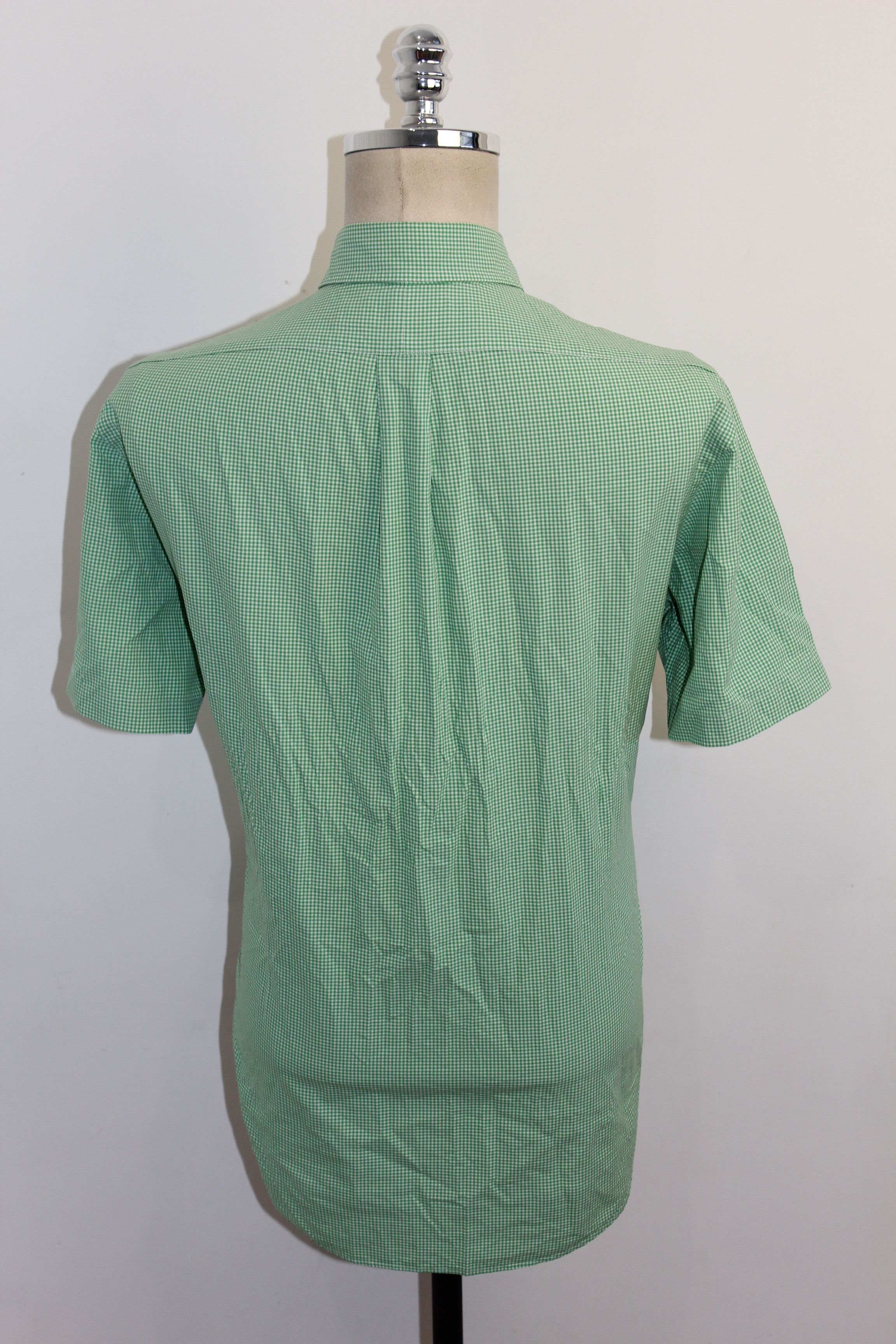 Polo Ralph Lauren RALPH LAUREN Short Sleeve Green Check Shirt Size US XL / EU 56 / 4 - 5 Thumbnail