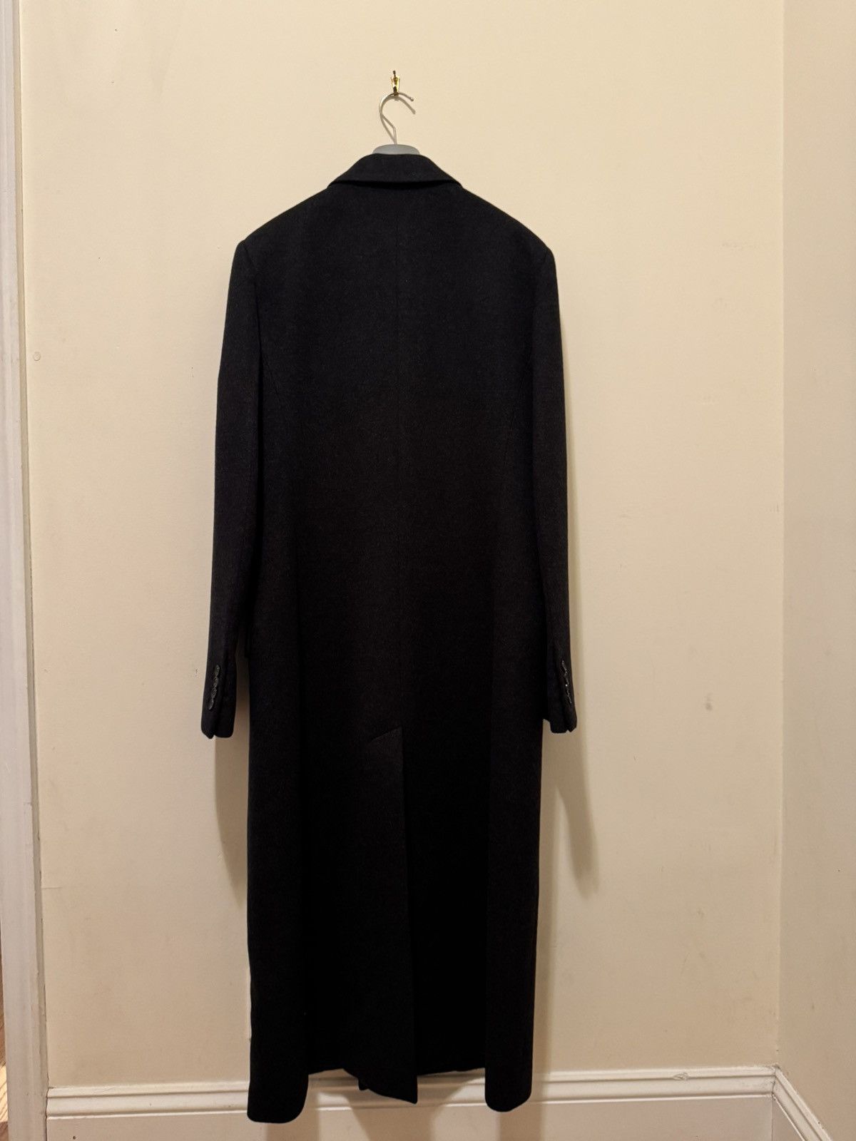 Loewe Loewe Grey Wool Cashmere Coat Size US M / EU 48-50 / 2 - 5 Thumbnail