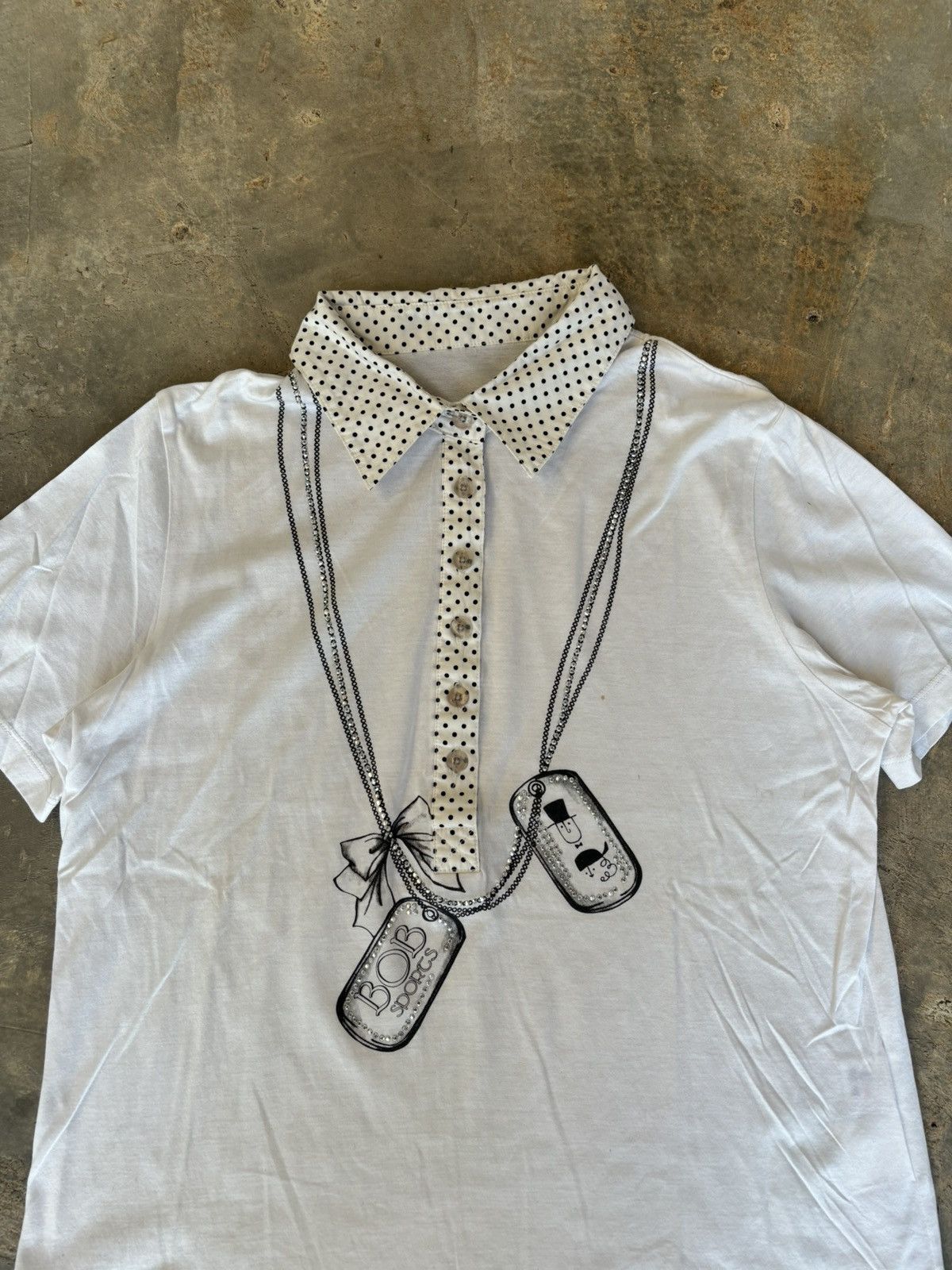 Hysteric Glamour Y2k Bob Sport Necklace Style Ifsixwasnine Shirt Size US M / EU 48-50 / 2 - 2 Thumbnail