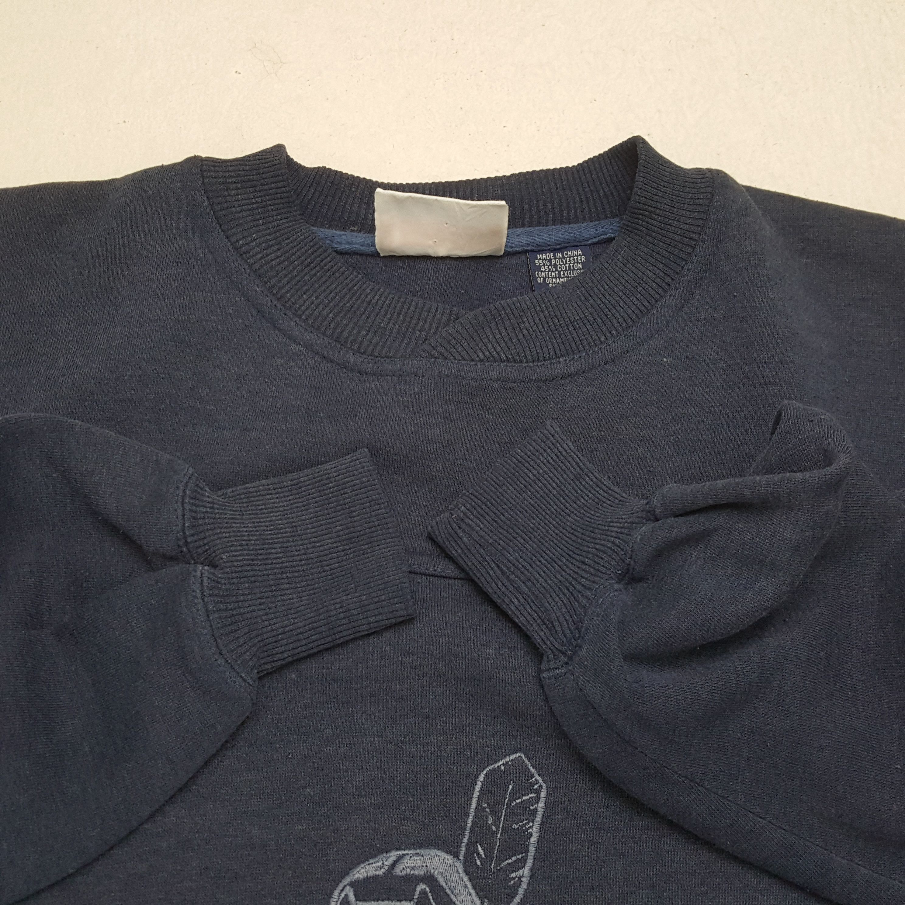MLB × Vintage CLEVELAND INDIANS MLB Baseball Team Sweatshirt Size US L / EU 52-54 / 3 - 7 Thumbnail