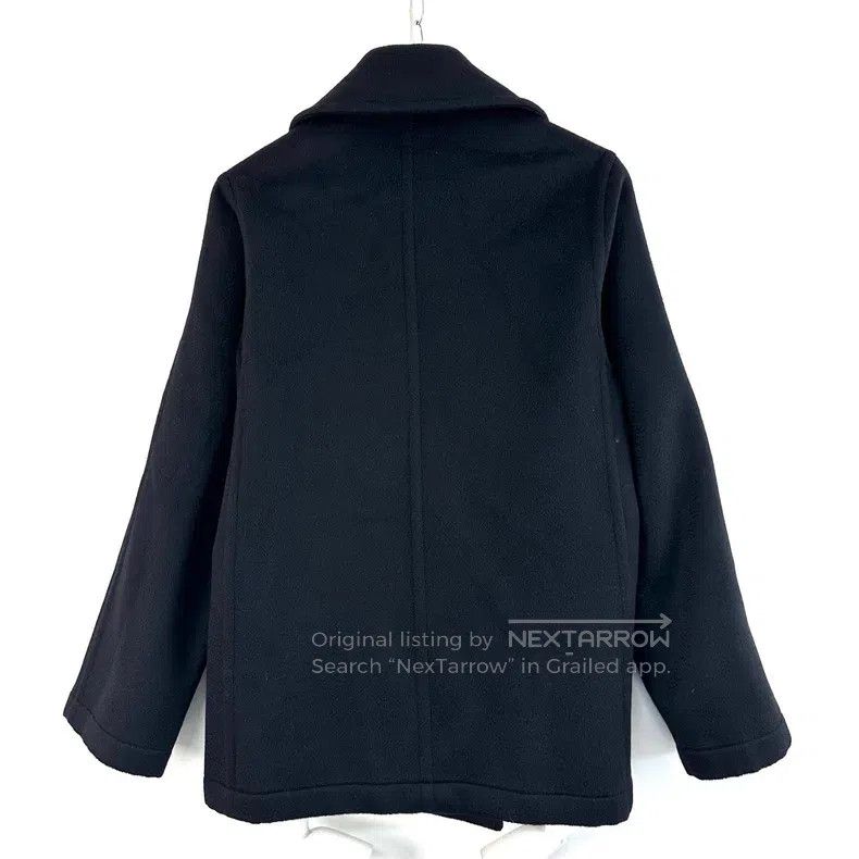 Hermes Hermes Ladies Black Double-Breasted Short Wool Cashmere Co Size XS / US 0-2 / IT 36-38 - 2 Thumbnail