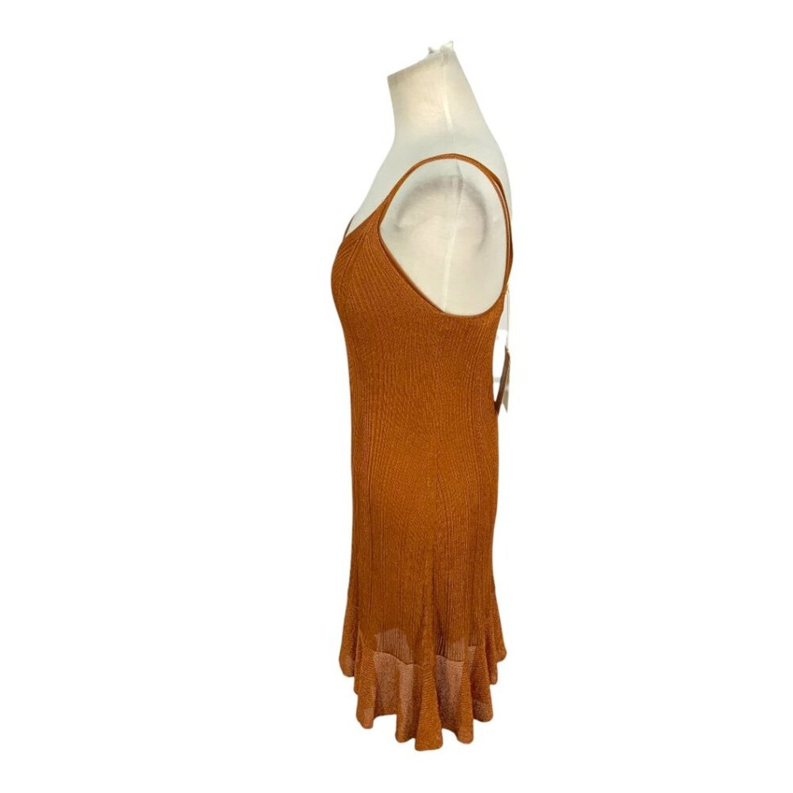 Ulla Johnson Ulla Johnson Bianca Metallic Minidress Bronze Small NWT $550 Size S / US 4 / IT 40 - 5 Thumbnail