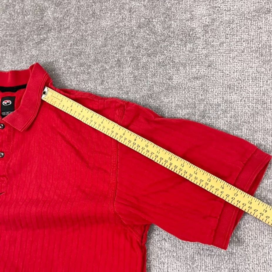 Nike VINTAGE Nike Tiger Woods Polo Shirt Mens 2XL Red Center Swoosh Check Retro Golf Size US XXL / EU 58 / 5 - 6 Thumbnail