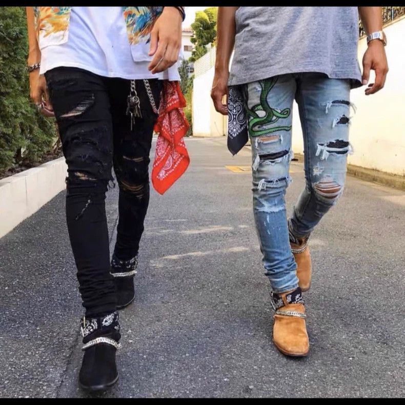 Amiri Amiri Super Destroy Painter Jean Size US 30 / EU 46 - 7 Thumbnail