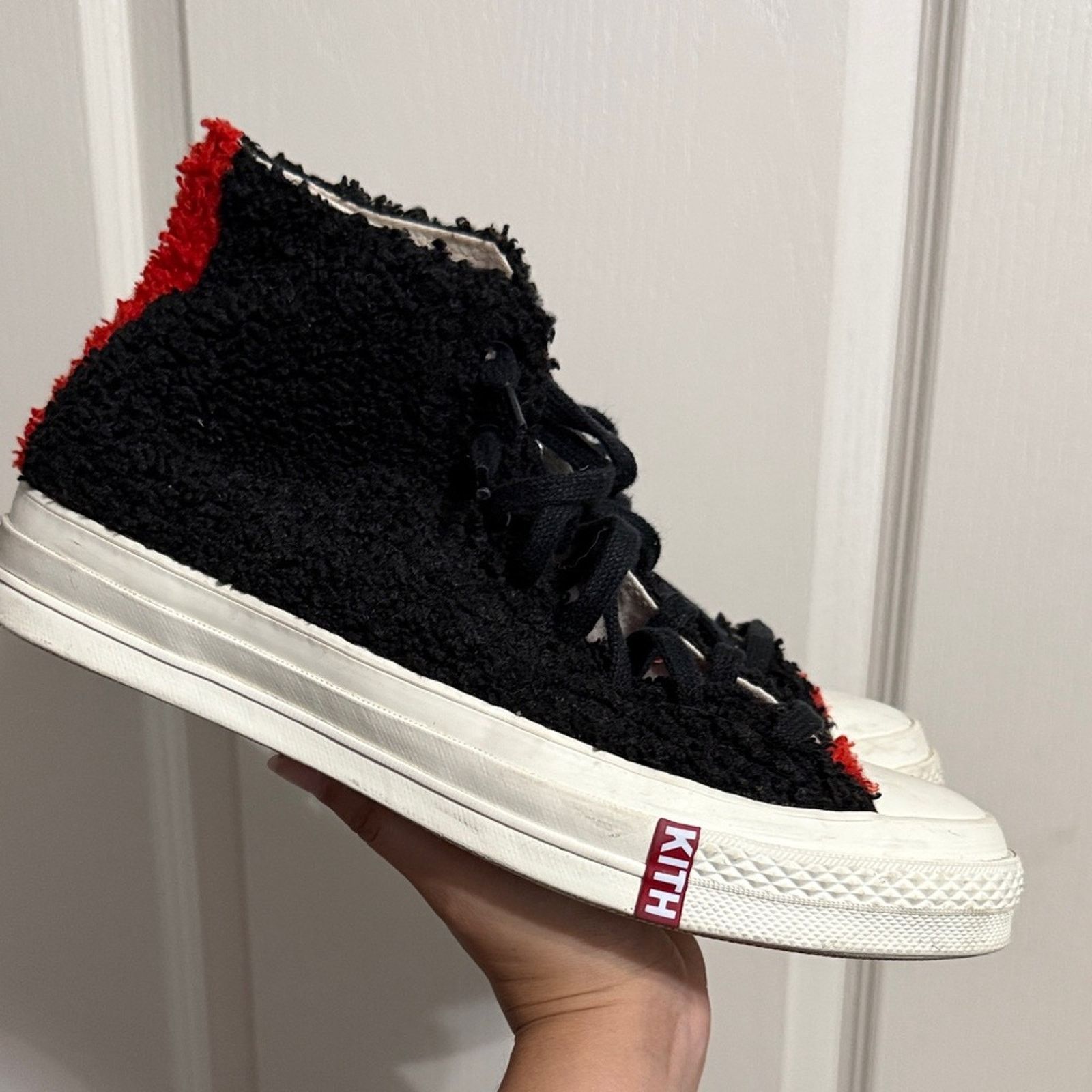 Converse × Disney × Kith Converse x Kith x Disney Chuck 70 Mickey Mouse Fur Sneakers Size US 8 / EU 41 - 3 Thumbnail