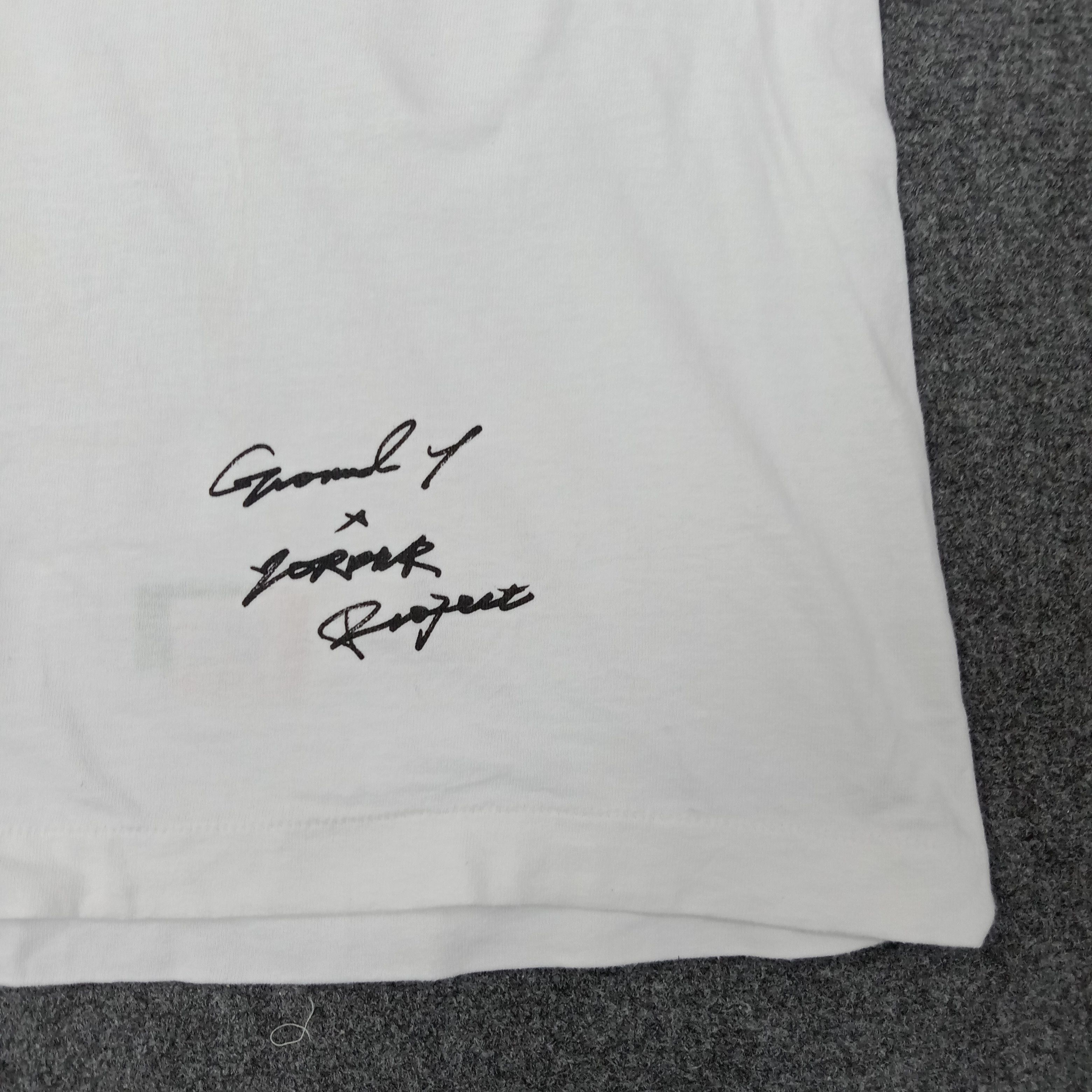 Ground Y Ground Y by Yohji Yamamoto Designer Art Tshirt C239N68 Size US L / EU 52-54 / 3 - 4 Thumbnail
