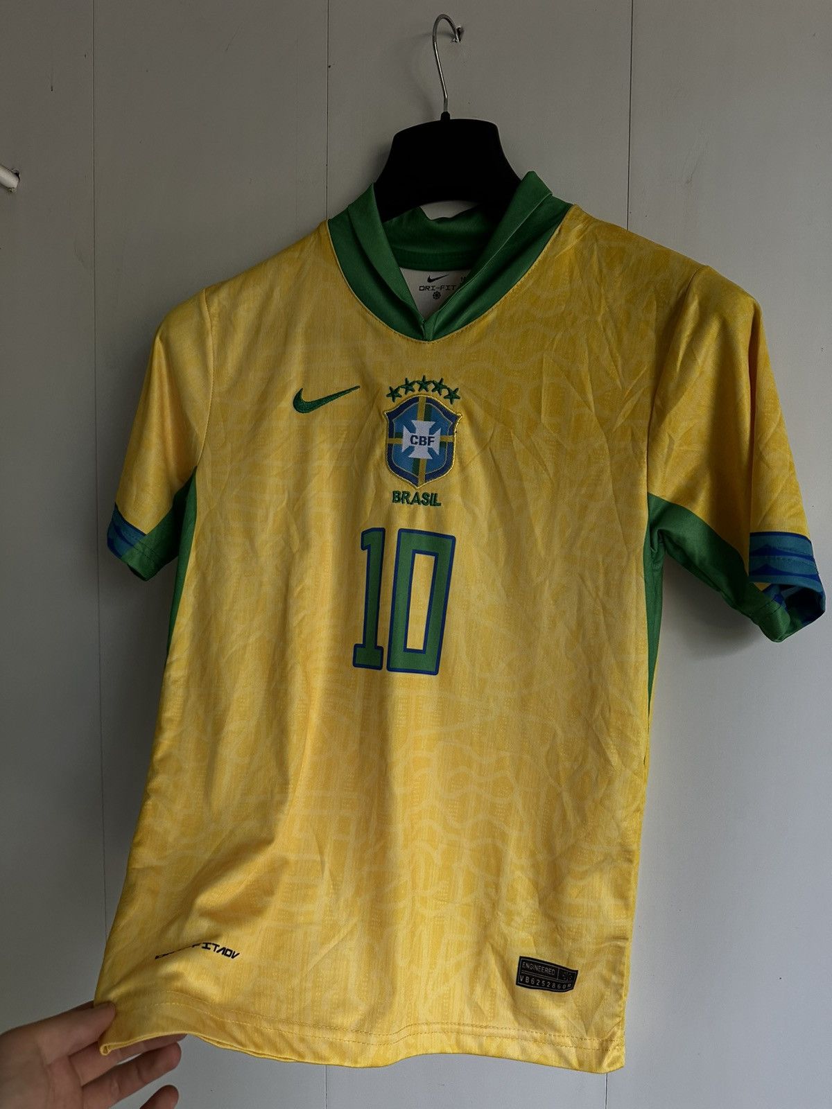 Nike Vintage Jersey Nike Brazil Neymar Size US XS / EU 42 / 0 - 2 Thumbnail