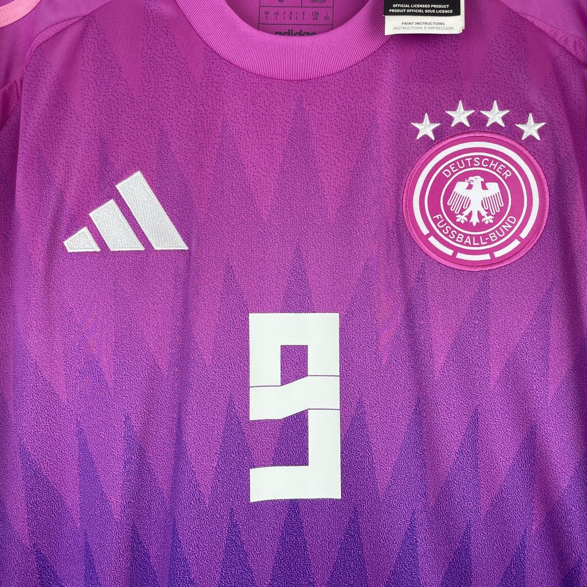 Adidas Germany Niclas Füllkrug Adidas Genuine Jersey 2024/2025 sz L Size US L / EU 52-54 / 3 - 3 Thumbnail