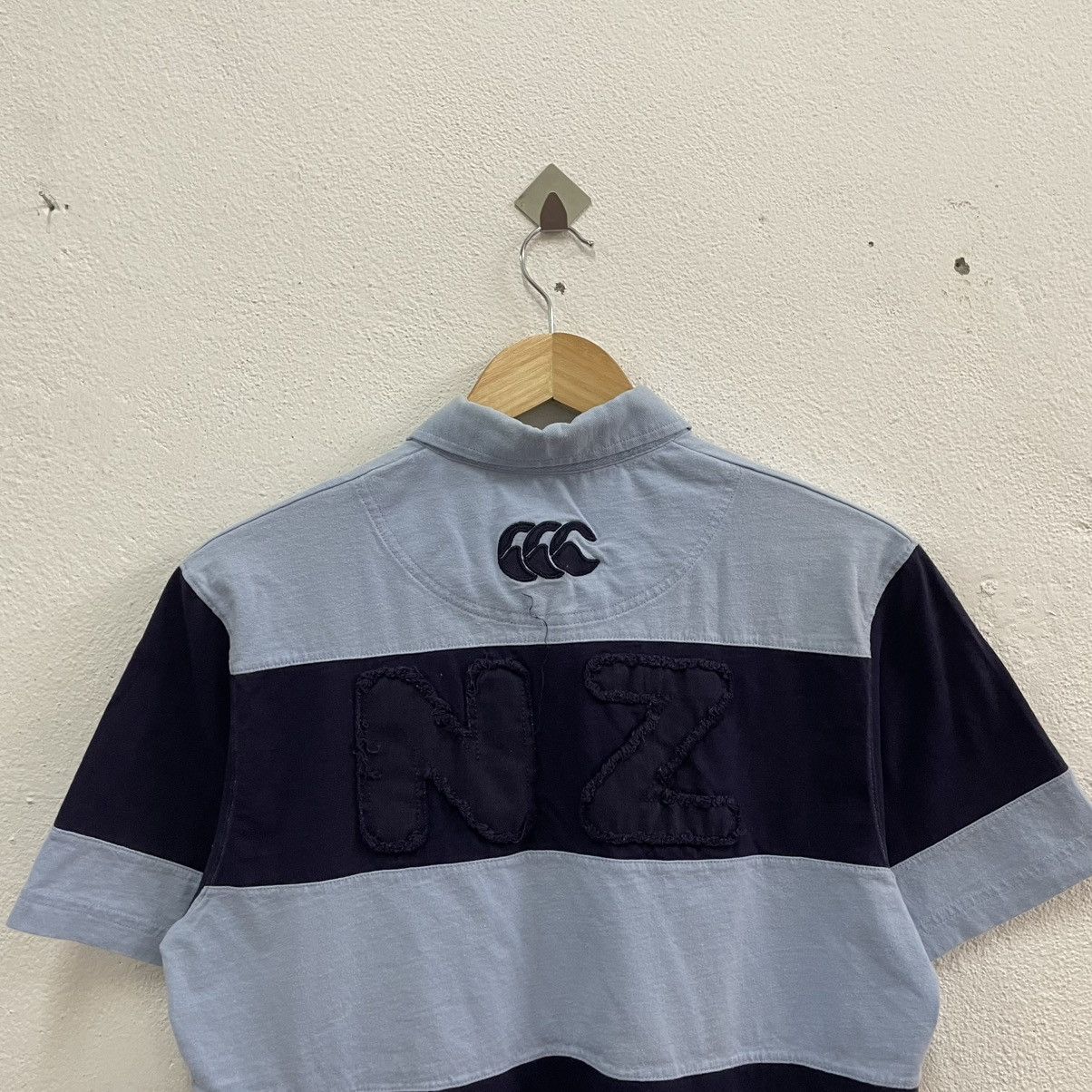 Canterbury of New Zealand 🔥Vintage Canterbury Of New Zealand Stripe Polos Rugby Shirts Size US M / EU 48-50 / 2 - 3 Thumbnail