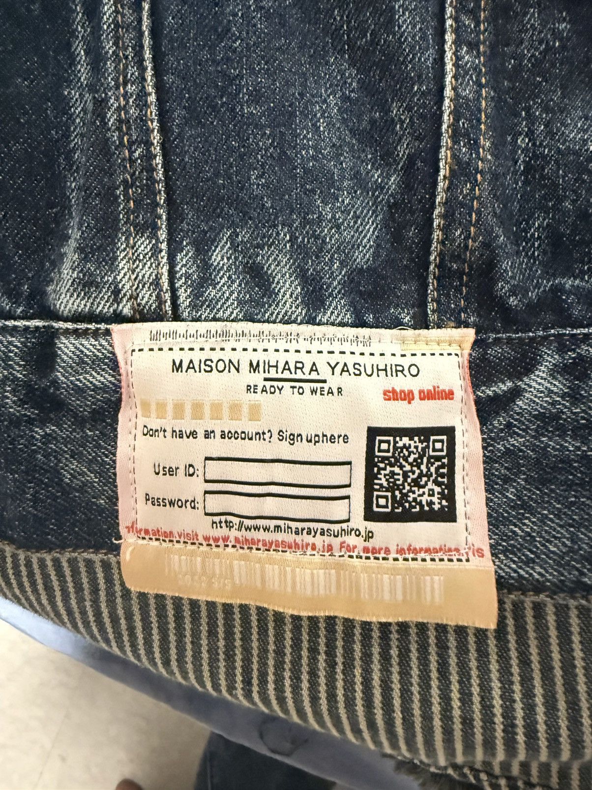 Maison MIHARA YASUHIRO Maison Mihara Yasuhiro Patchwork Denim Jacket Size US L / EU 52-54 / 3 - 3 Thumbnail