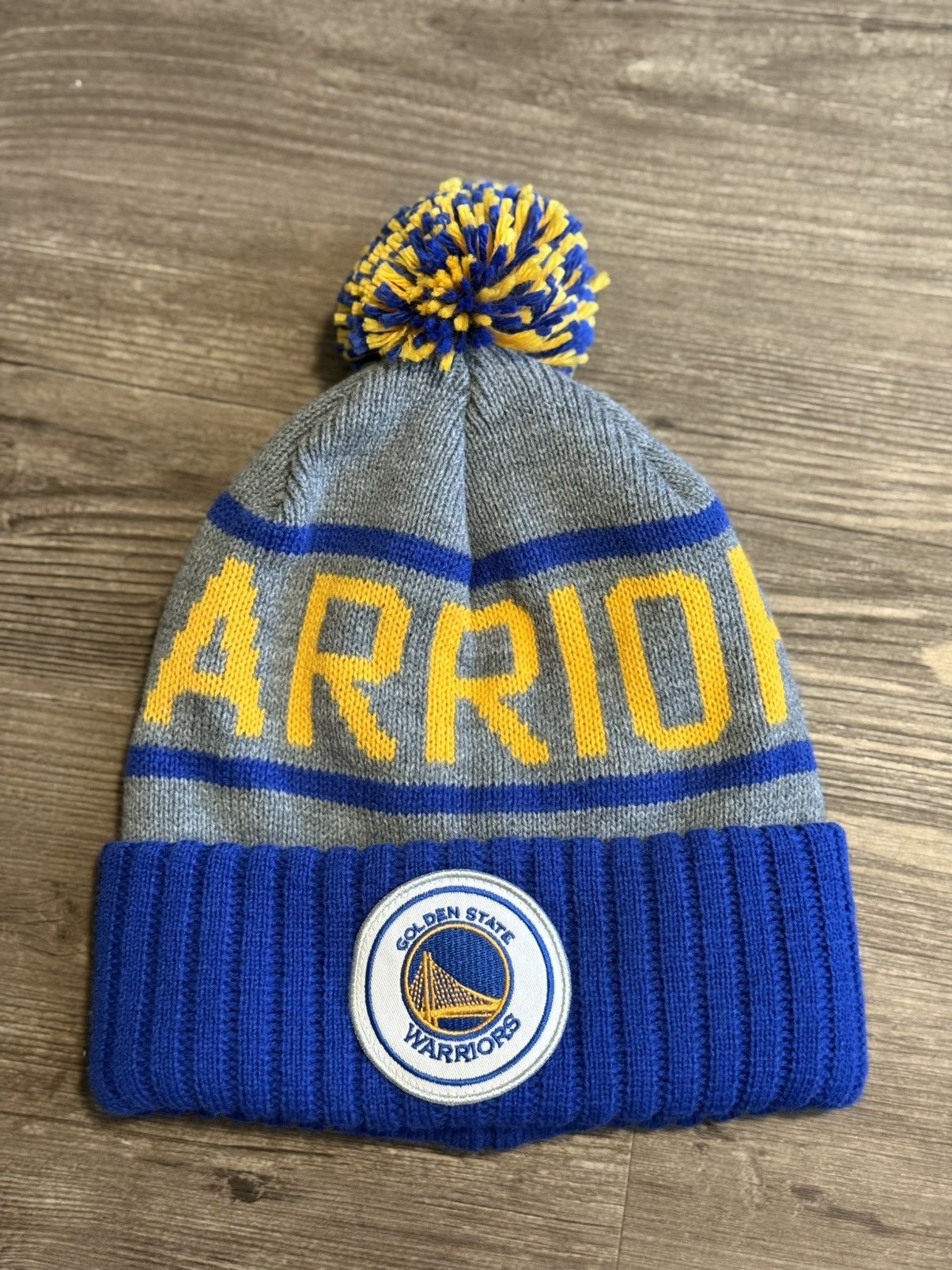 Mitchell & Ness Golden State Warriors Mitchell & Ness Beanie Size ONE SIZE - 1 Thumbnail