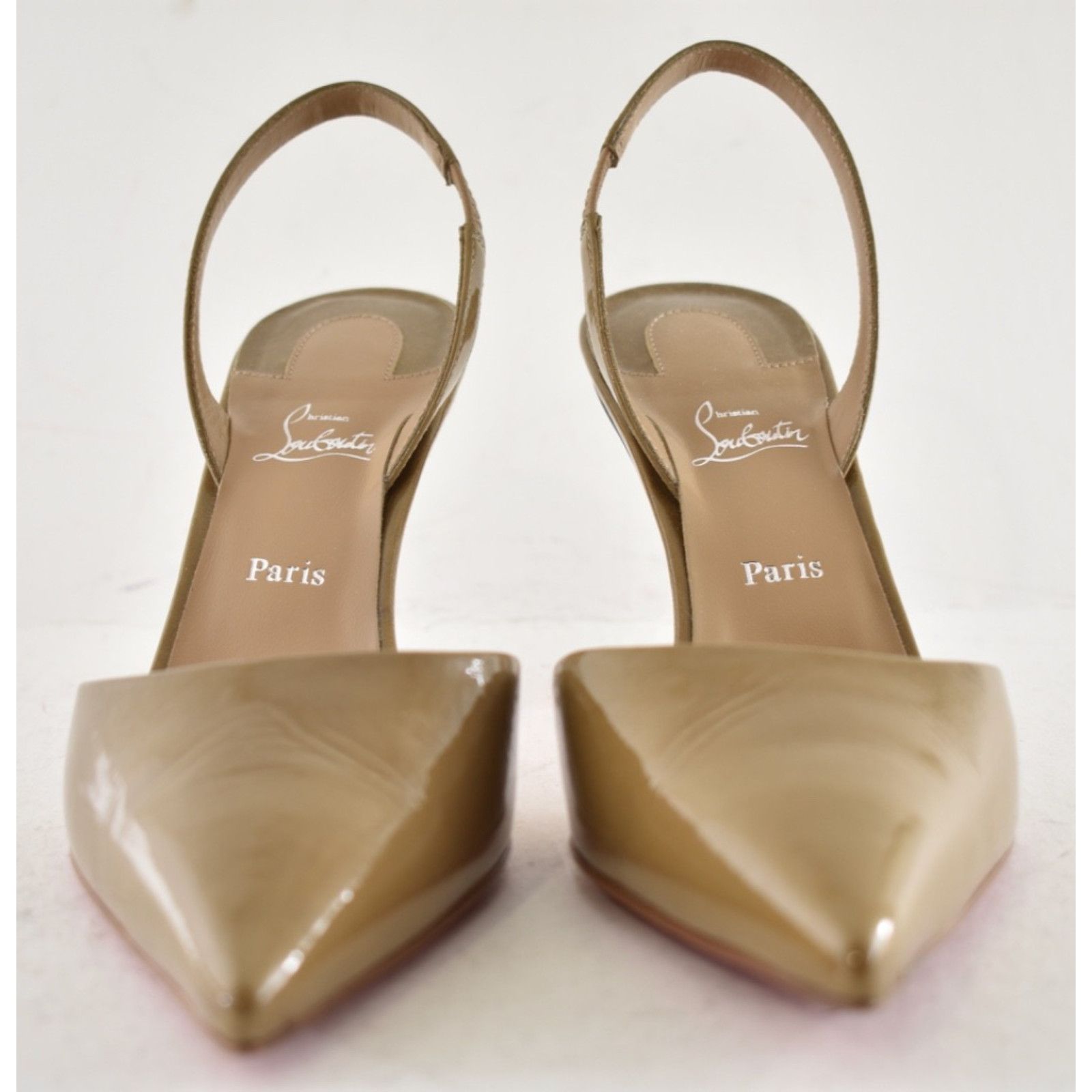 Christian Louboutin Christian Louboutin Apostropha Sling 80 Lionne Slingback Size US 6.5 / IT 36.5 - 7 Thumbnail
