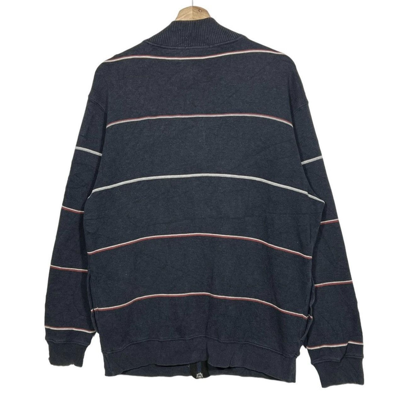 Lacoste crocodile sweater small logo embroidered full zipper Size US L / EU 52-54 / 3 - 2 Thumbnail