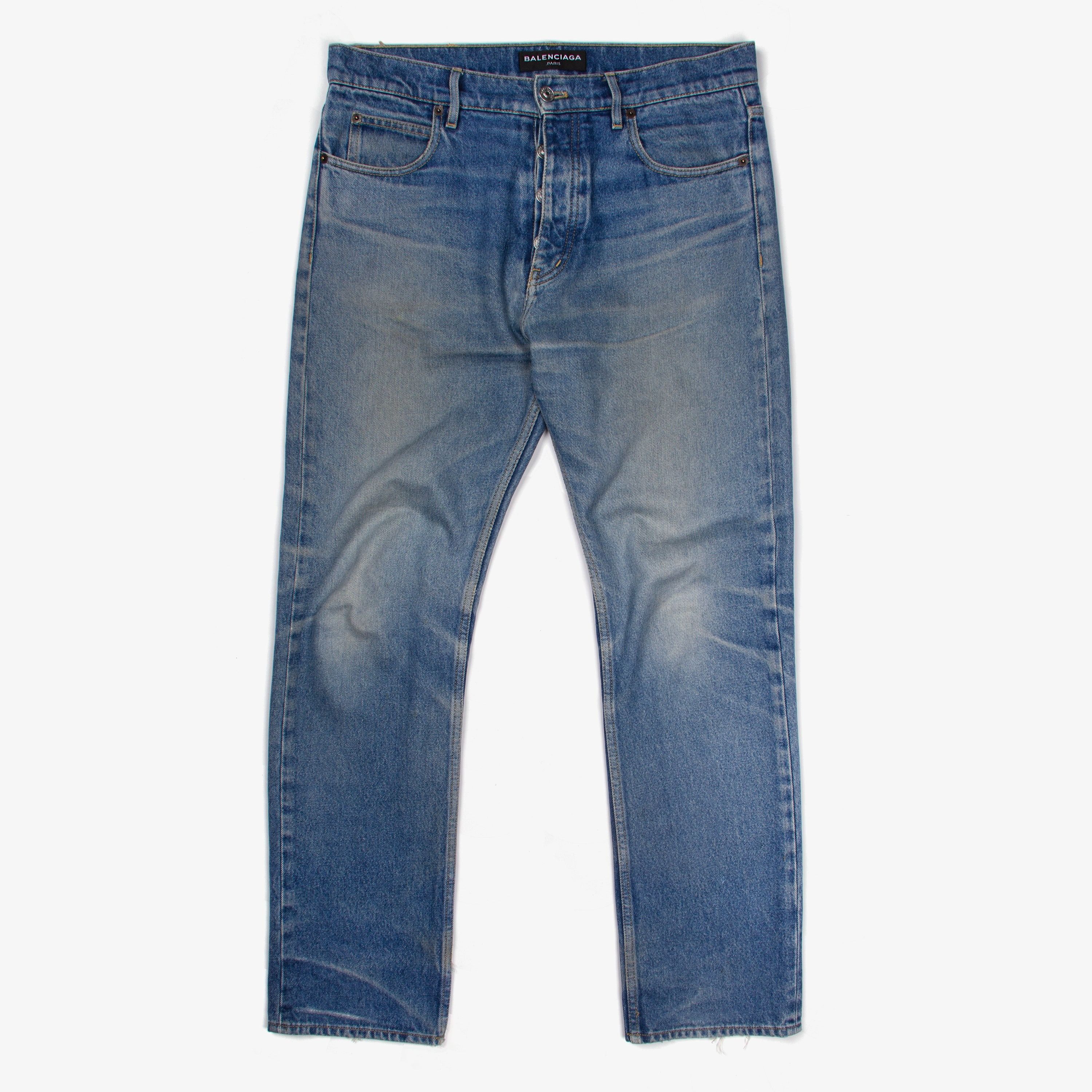 Balenciaga BALENCIAGA VINTAGE WASH DENIM Size US 30 / EU 46 - 2 Thumbnail