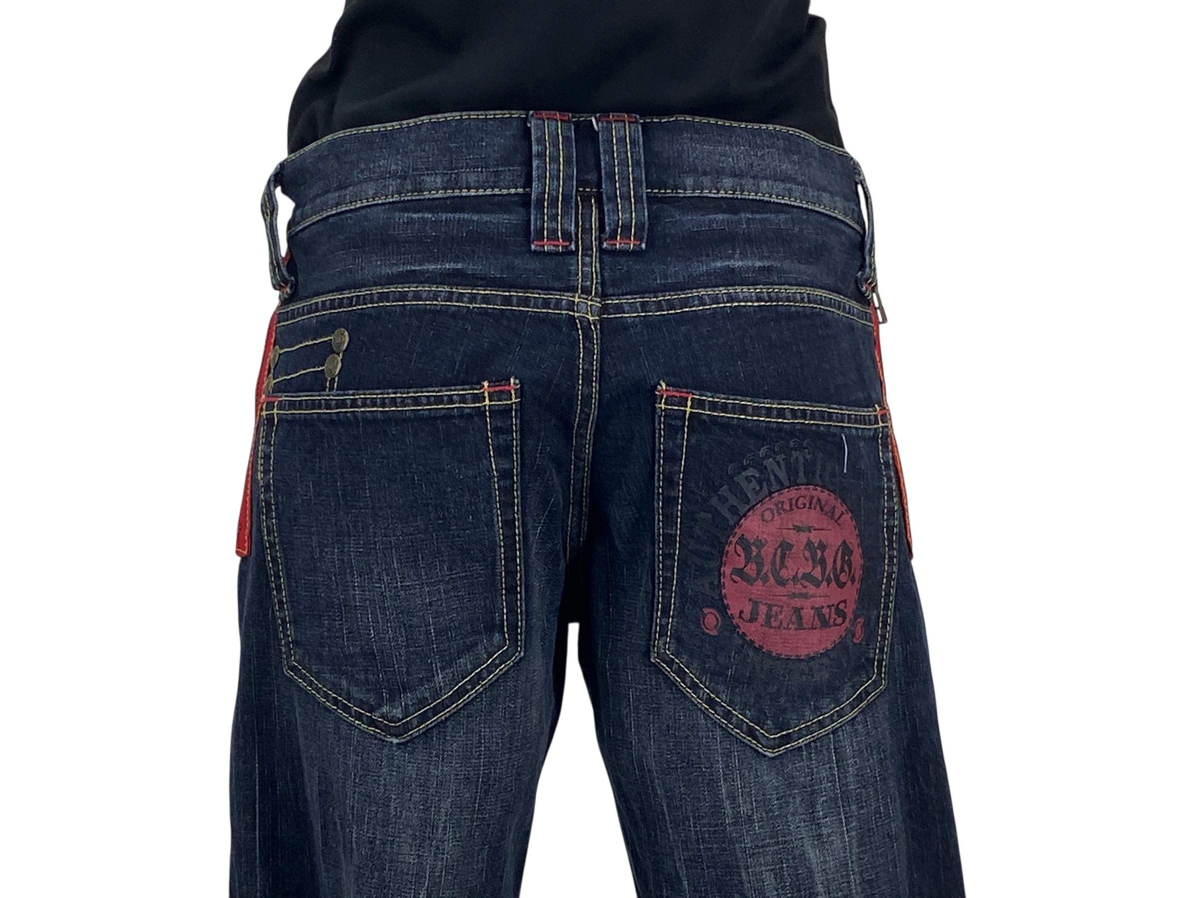 Japanese Brand BCBG Bootcut Denim Jeans Flare Jeans Pants New Age Cowboys Size 24" / US 00 / IT 34 - 8 Thumbnail