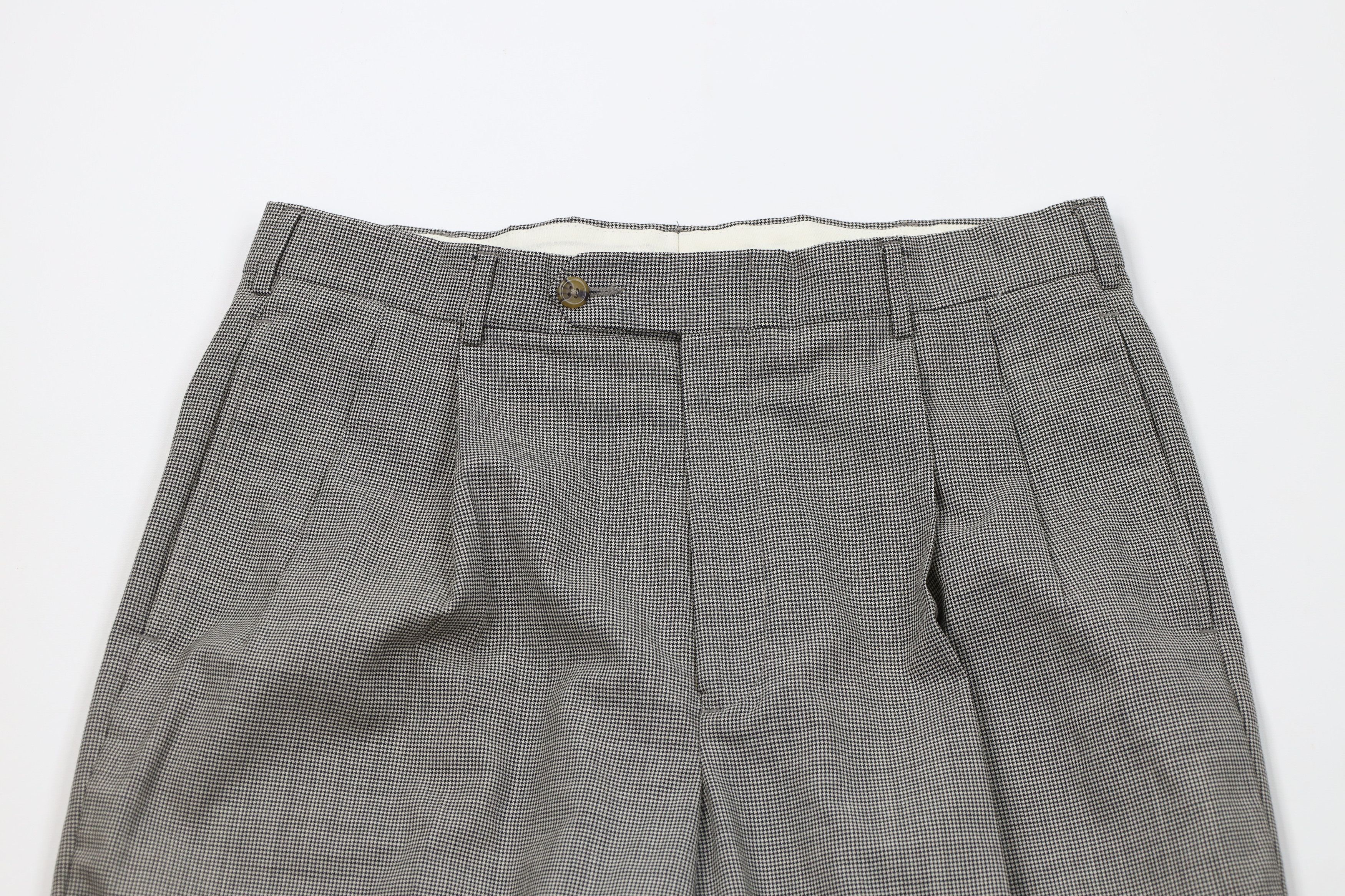 Tommy Hilfiger Vintage 90s Tommy Hilfiger Houndstooth Wide Leg Chino Pants Size US 34 / EU 50 - 2 Thumbnail