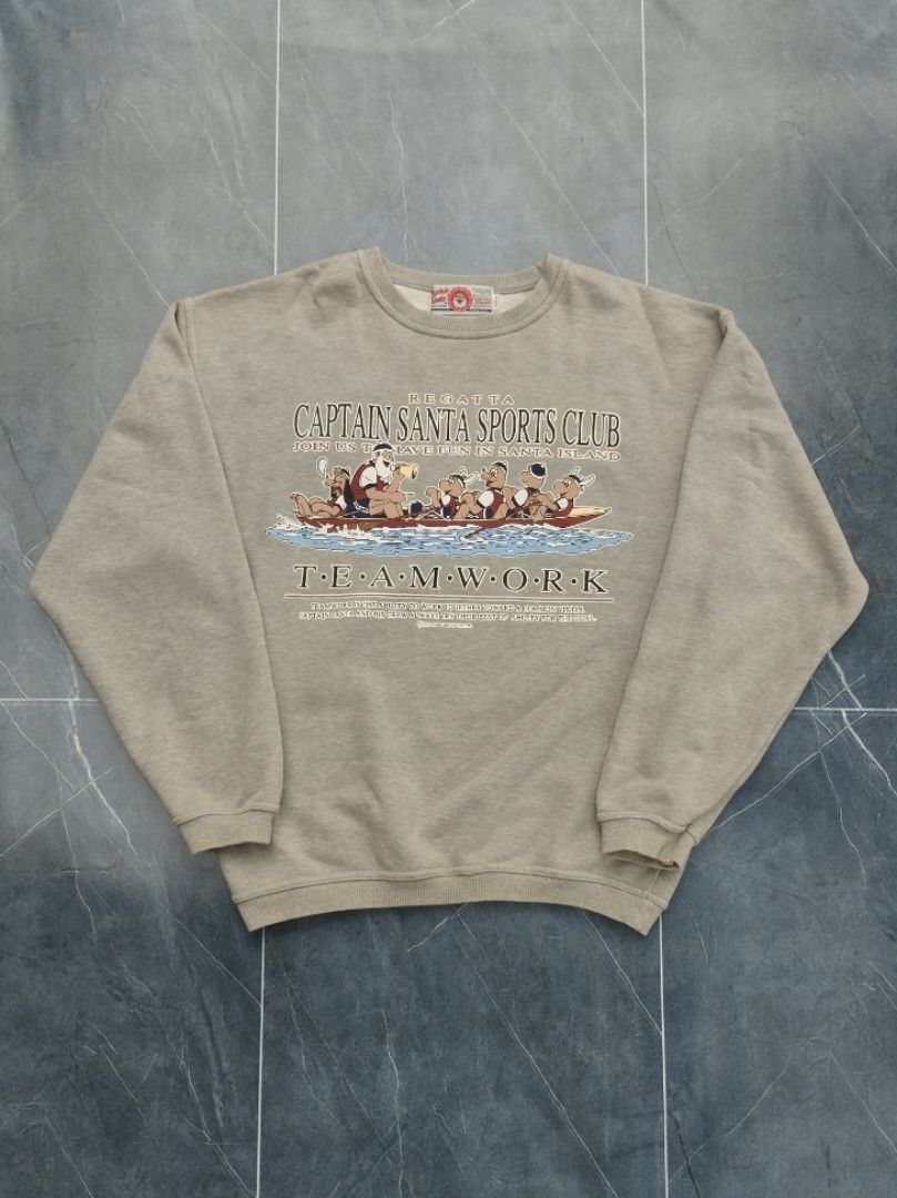 Captain Santors × Japanese Brand × Vintage Captain Santa Sweatshirt Size US L / EU 52-54 / 3 - 1 Thumbnail
