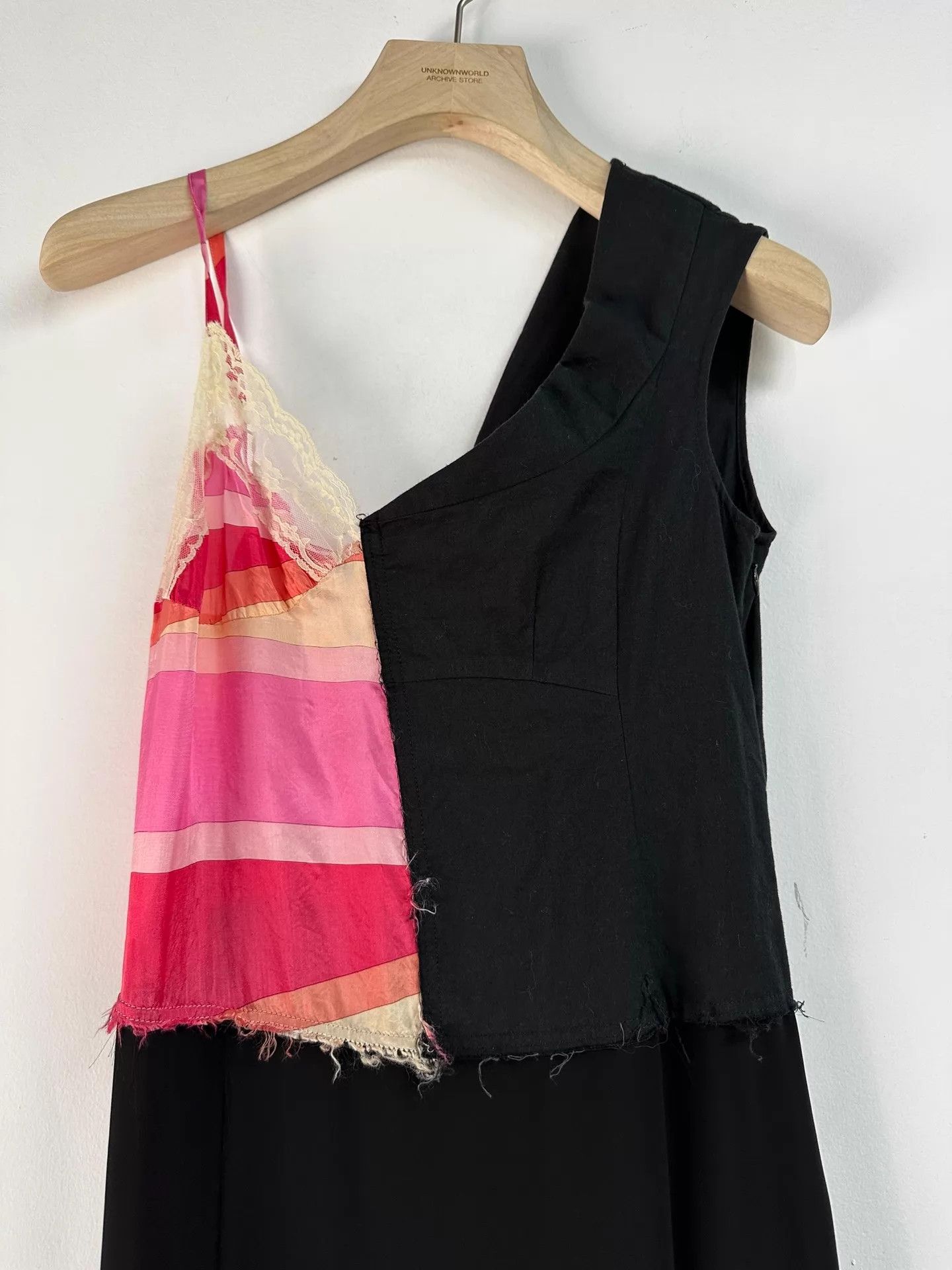 Comme des Garcons Rei Kawakubo CDG Tricot colorblocked cami dress 3-material Size S / US 4 / IT 40 - 2 Thumbnail
