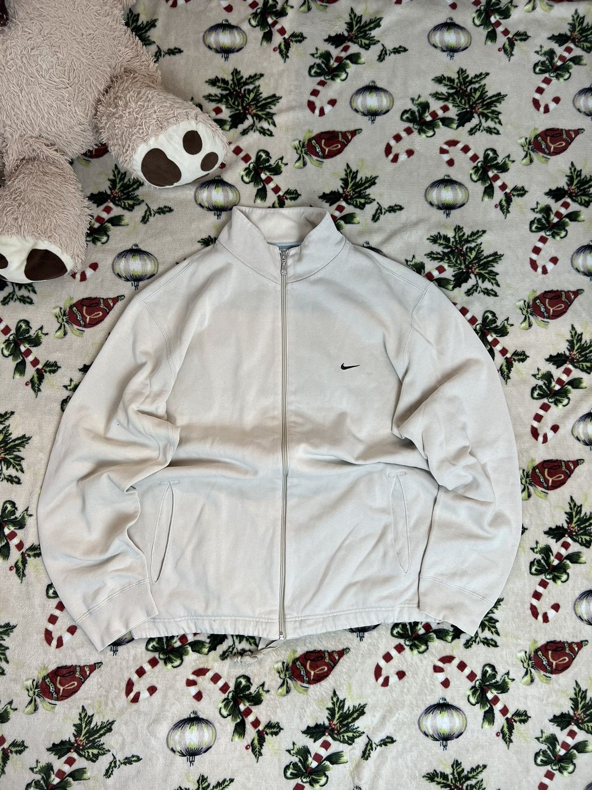 NIKE VINTAGE BASIC LOGO OVERSIZE BOXY ZIP HOODIR