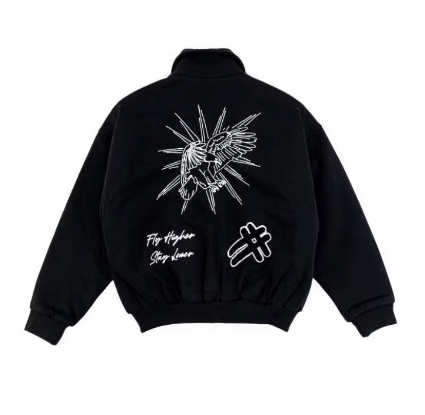 Other Varsity jacket falcon varsity black streetwear Size US M / EU 48-50 / 2 - 2 Thumbnail