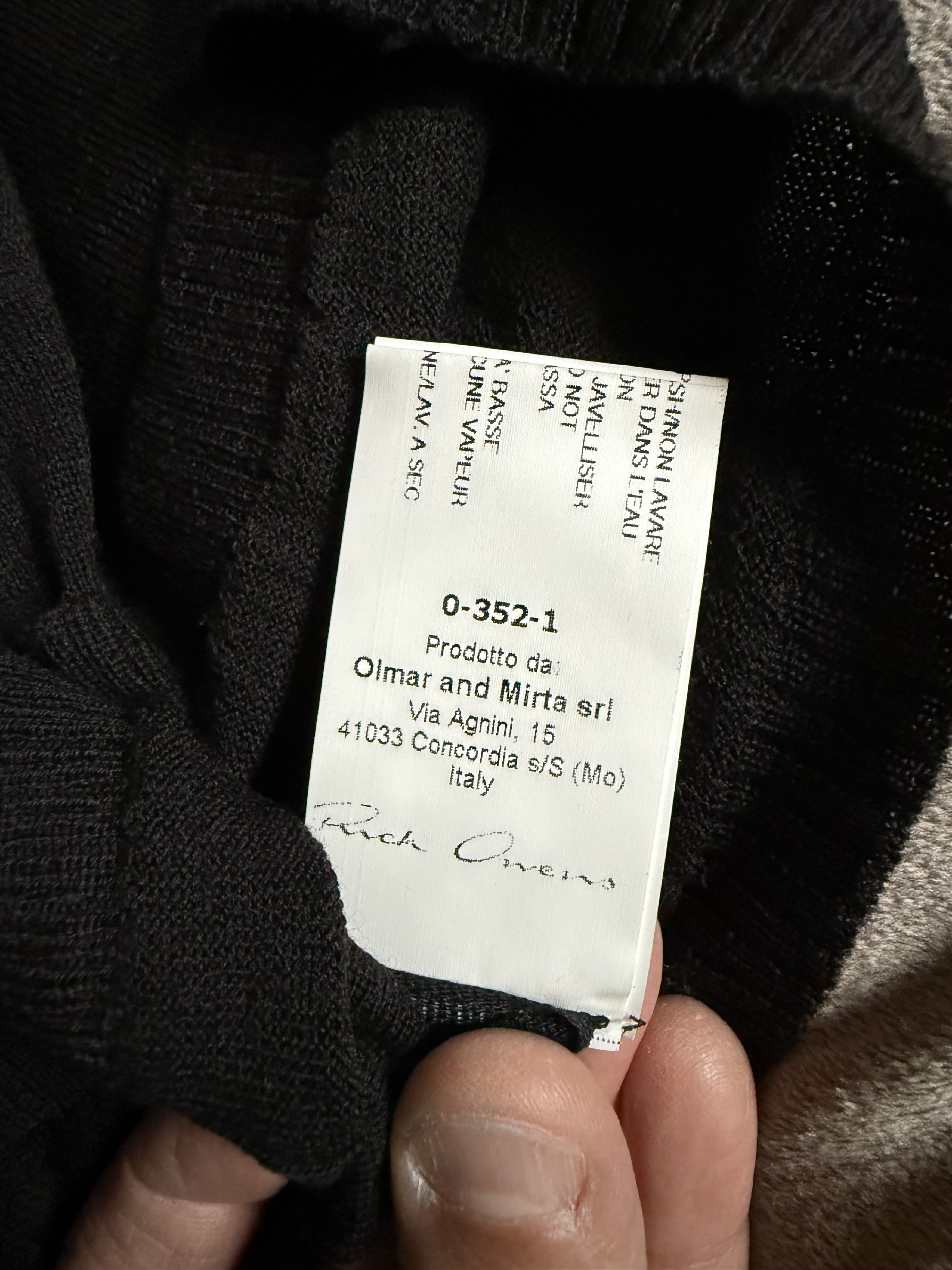 Rick Owens Wool Sweater Moody FW14 Collection Size US XL / EU 56 / 4 - 12 Thumbnail