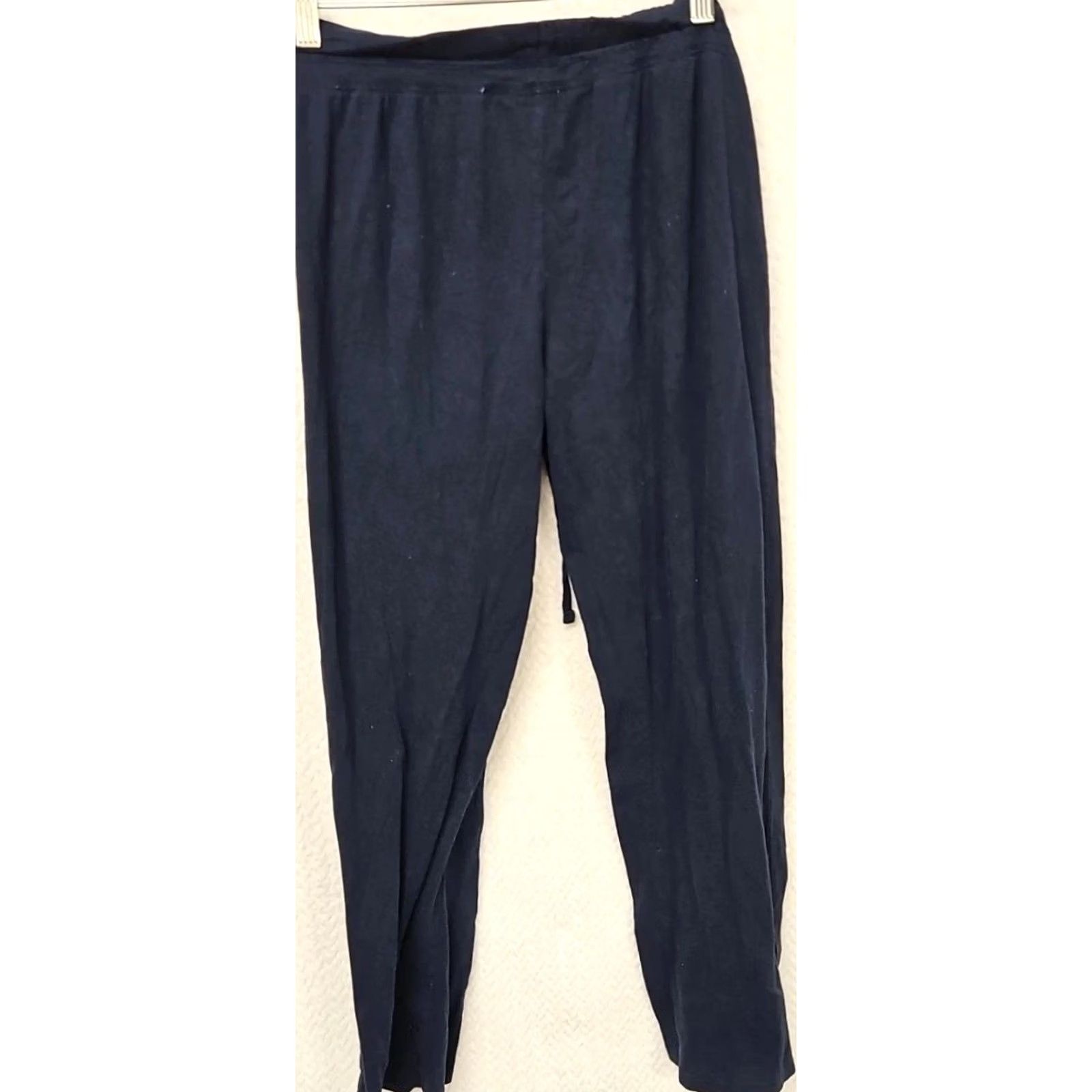 Vintage Texas Rangers MLB Womens Medium Lounge Set Cami Pajama Deep Navy Sideline Apparel Logo (Drawstring) Size ONE SIZE - 6 Thumbnail