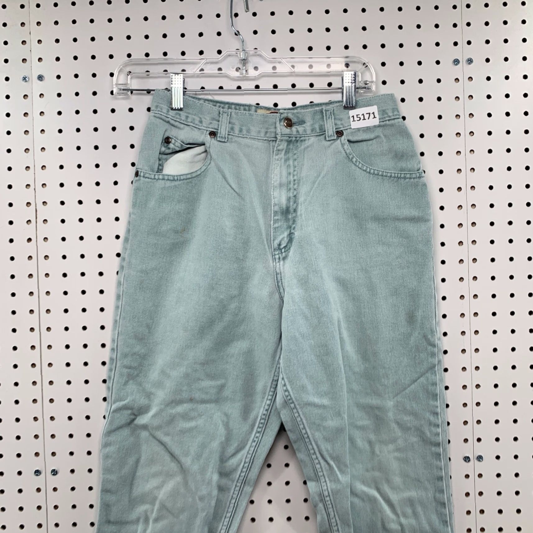 Vintage Vintage Sonoma Jeans 10P Petite Mom High Rise Straight Blue Denim 26X25 Womens Jeans Size 32" / US 10 / IT 46 - 7 Thumbnail