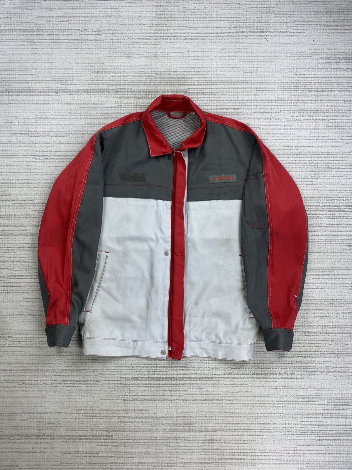 Designer × Japanese Brand × Vintage Vintage Nissan Genuine Retro Colour JDM Workwear Jacket Size US M / EU 48-50 / 2 - 7 Thumbnail