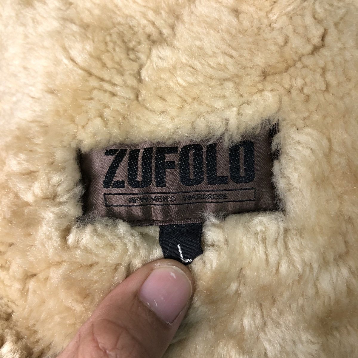 Vintage Vintage Genuine Leather Jacket Shearling Zufolo Issey Miyake Size US L / EU 52-54 / 3 - 19 Thumbnail