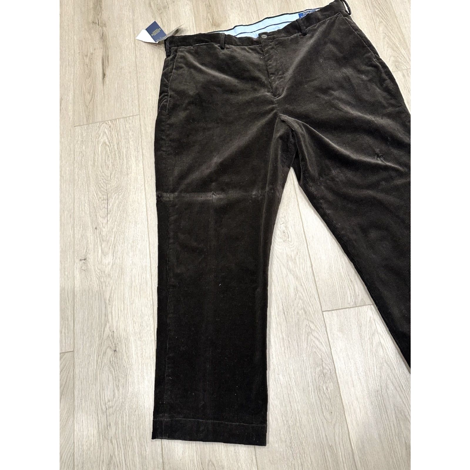 Ralph Lauren Ralph Lauren Pants Mens 42x29 Brown Corduroy Stretch Chino NWT Vintage No Size US 42 / EU 58 - 3 Thumbnail