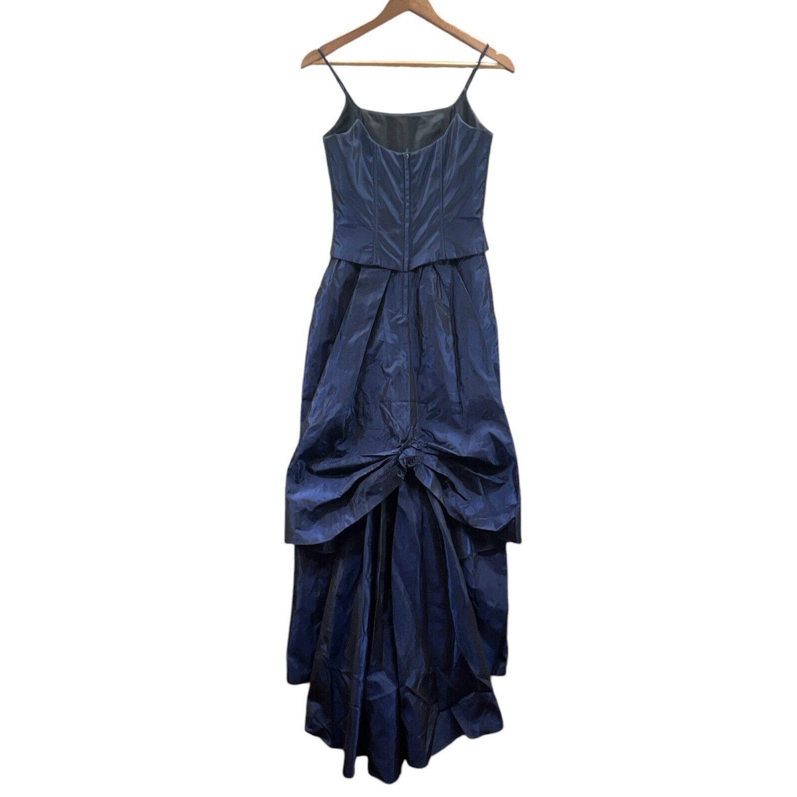 Jessica McClintock Jessica McClintock Gunne Sax Iridescent Blue Formal Dress 5 Size ONE SIZE - 2 Thumbnail