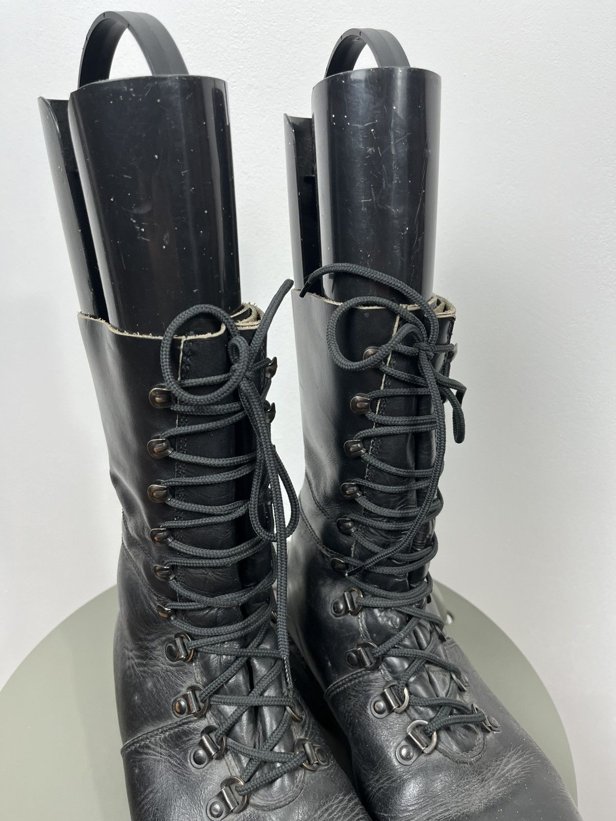Other Vintage 1982 Military Leather Combat Boots Black Size 42 Size US 9 / EU 42 - 7 Thumbnail