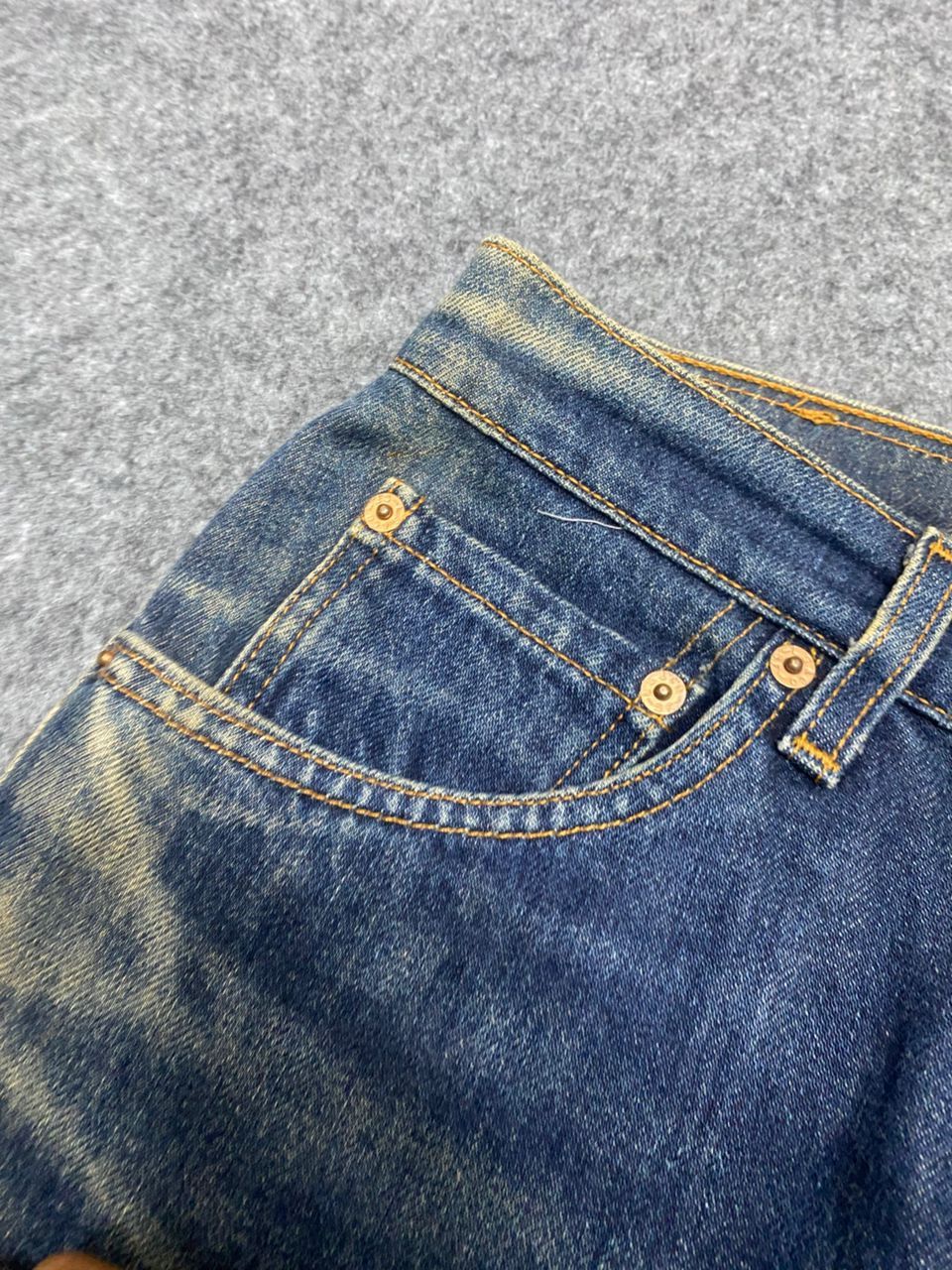 If Six Was Nine Vintage 90s Levis 517 Bootcut Distressed Denim Size US 28 / EU 44 - 11 Thumbnail