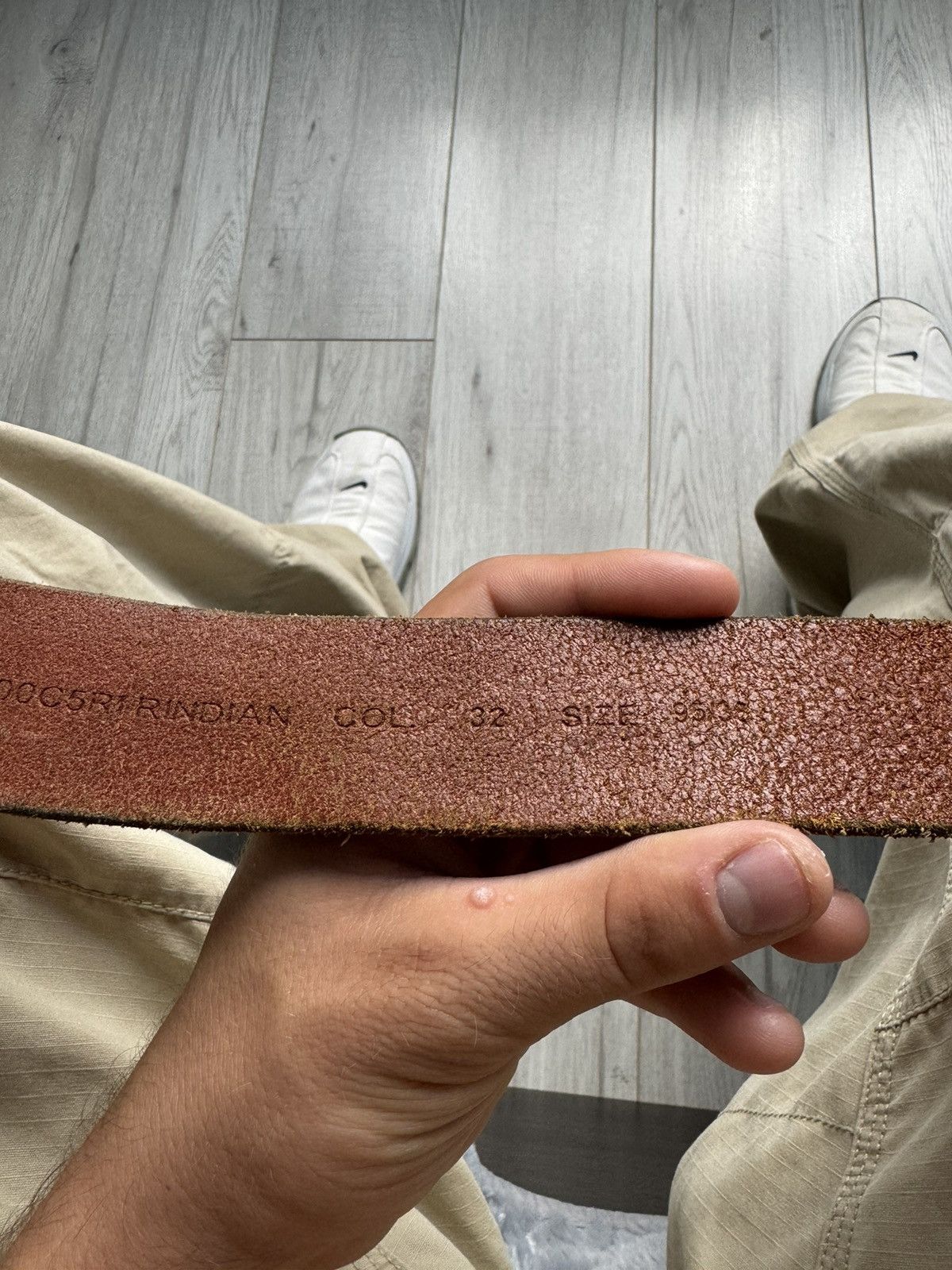 Diesel × Vintage VINTAGE Diesel Leather belt Bid logo Size 36 - 6 Thumbnail