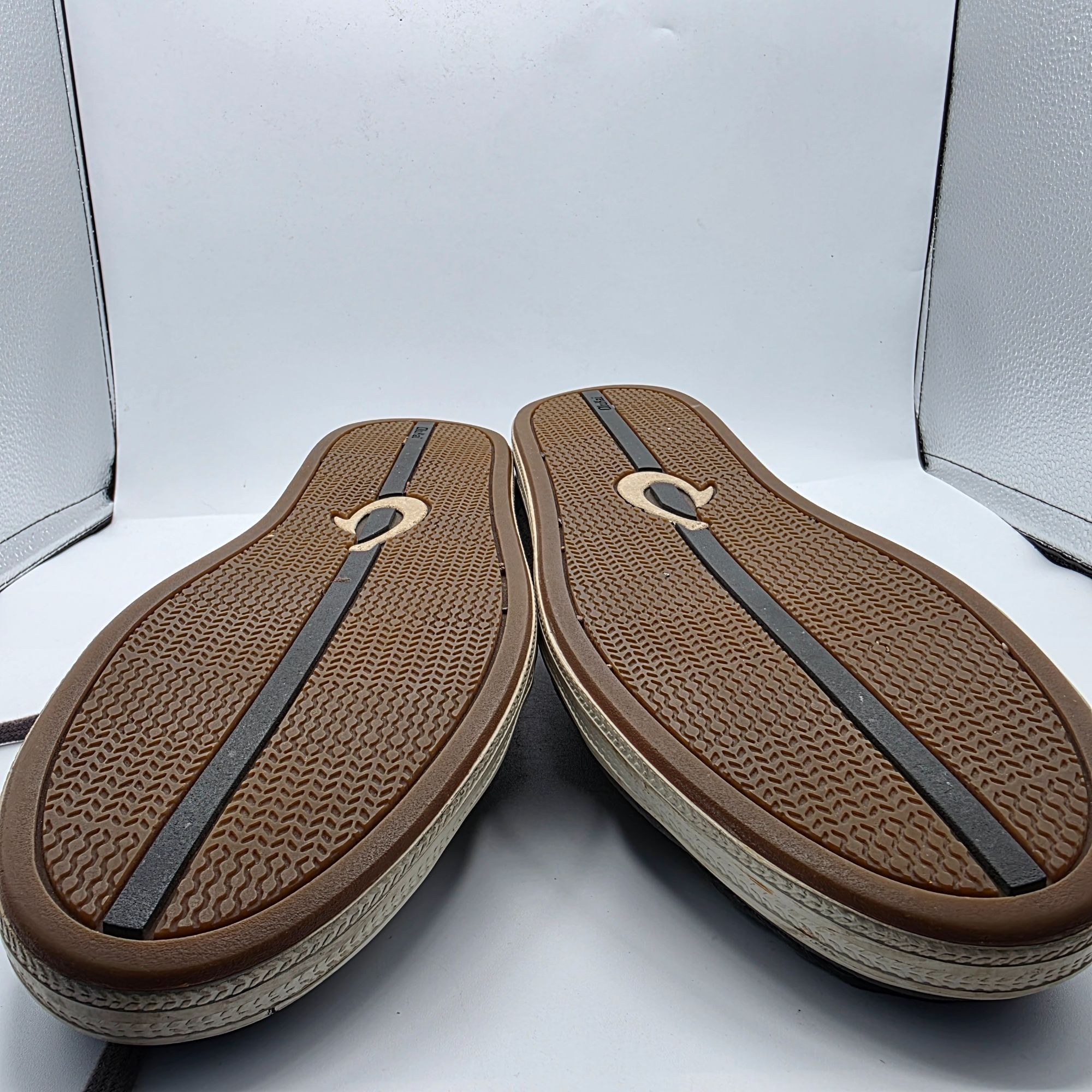Olukai Olukai Pahono Lace Mens Size 10 Gray Shoes Casual Walking Lo Size US 10 / EU 43 - 11 Thumbnail
