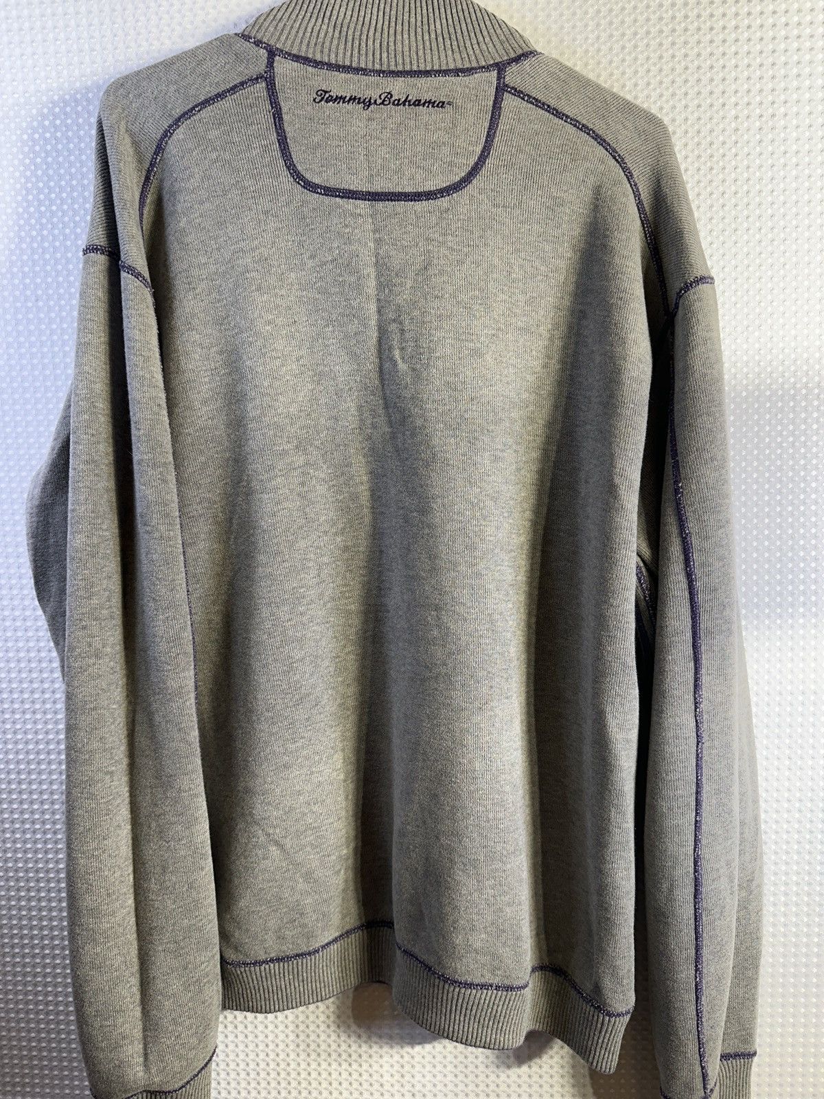 Tommy Bahama Tommy Bahama Reversible Quarter Zip Pullover Sweater Size US XL / EU 56 / 4 - 8 Thumbnail