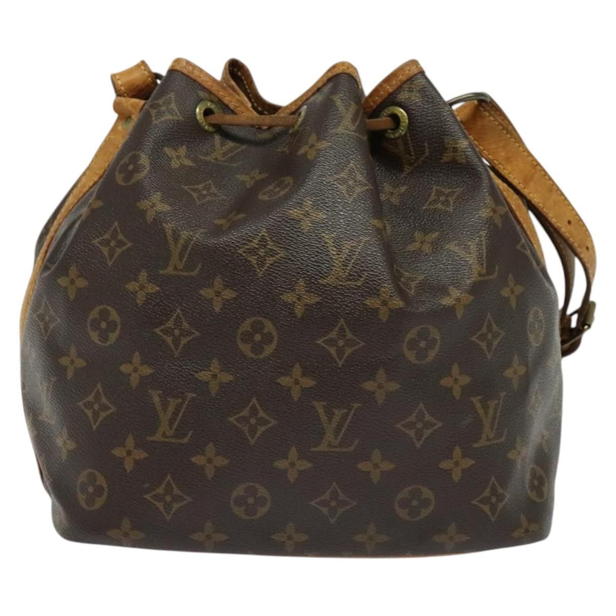 Louis Vuitton LOUIS VUITTON Monogram Petit Noe Shoulder Bag M42226 Size ONE SIZE - 3 Thumbnail